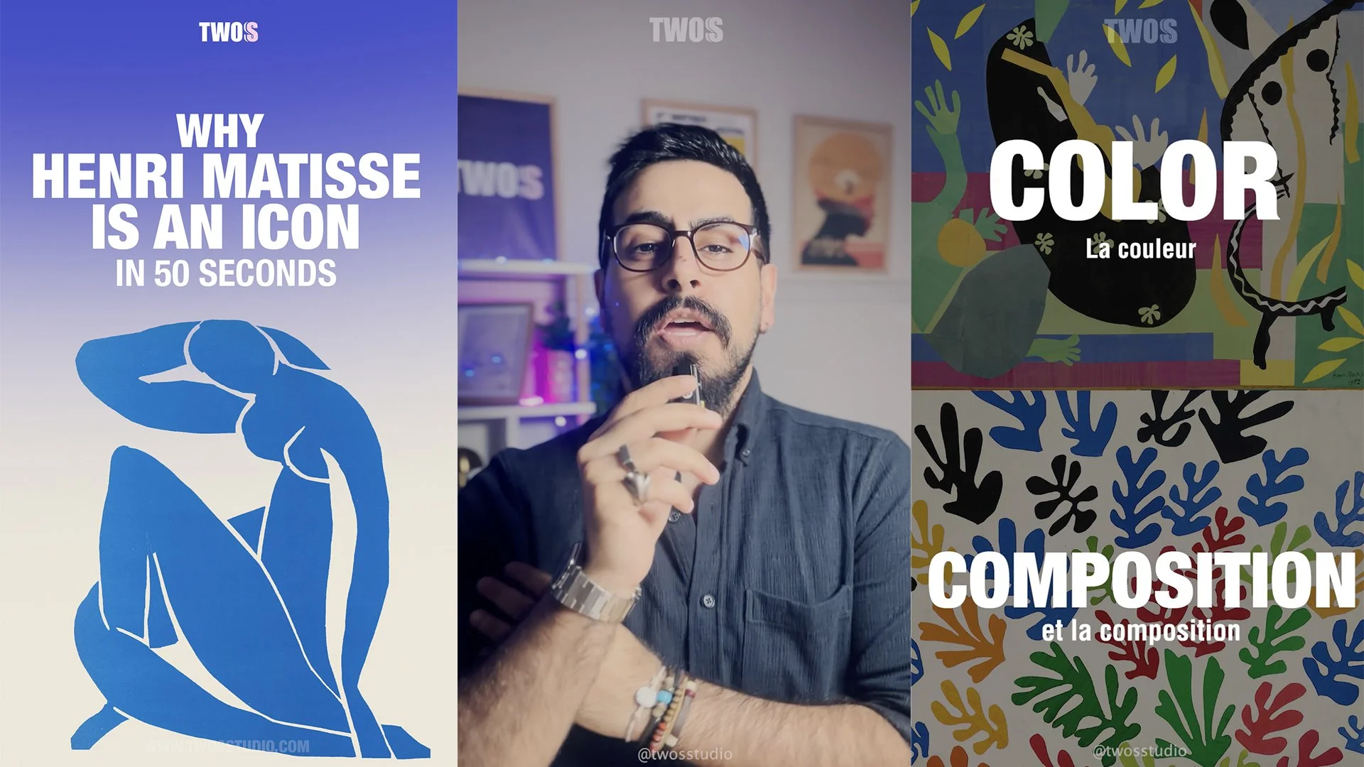 Twos x Centre Pompidou video on the exhibition Matisse, 1941–1954 (2026).