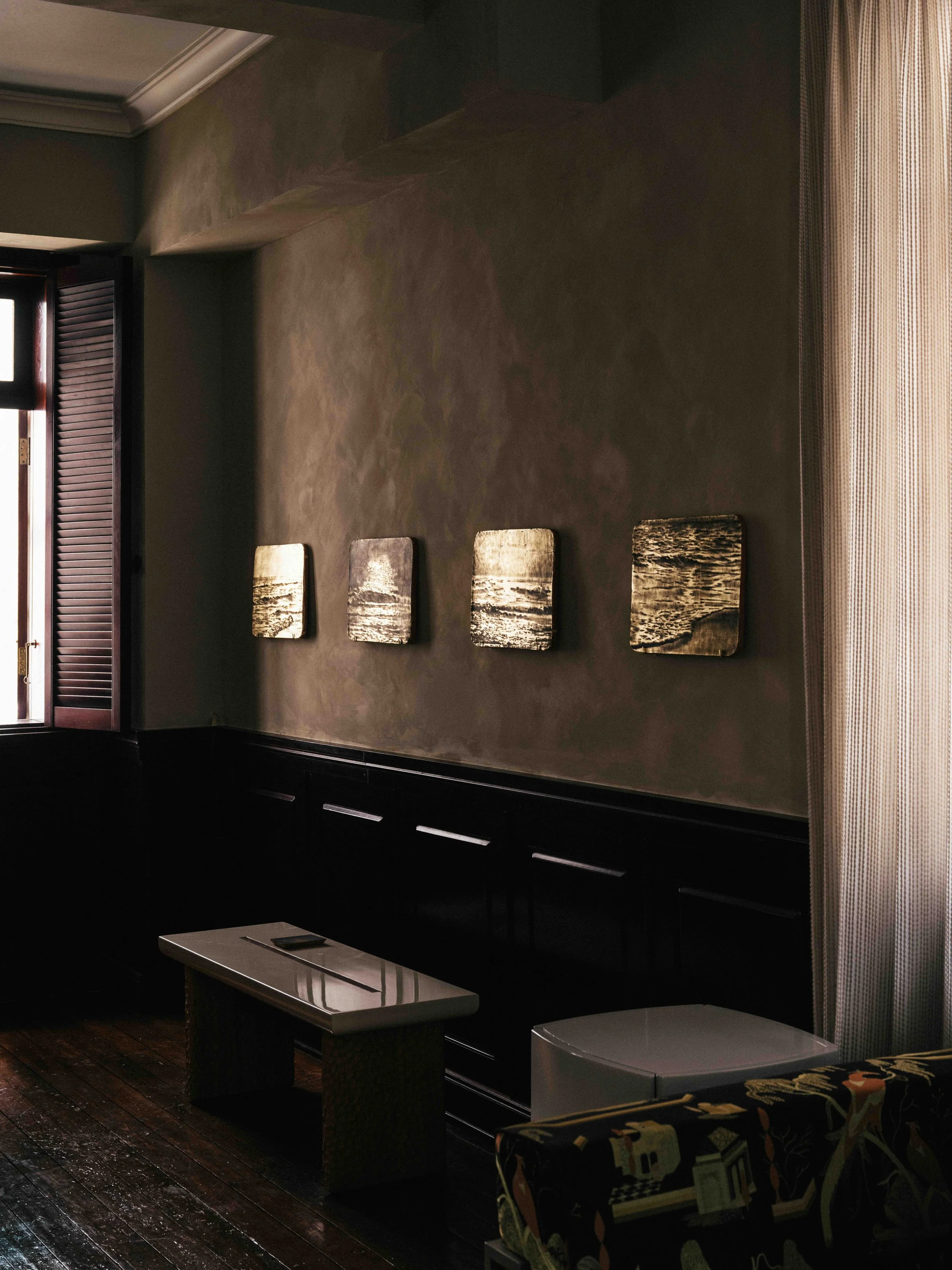 Xie Fan, In Between, 2026 exhibition installation view at Maison Ming, Hong Kong. Photo by @commonstudio. Image courtesy of the artist and Marguo.