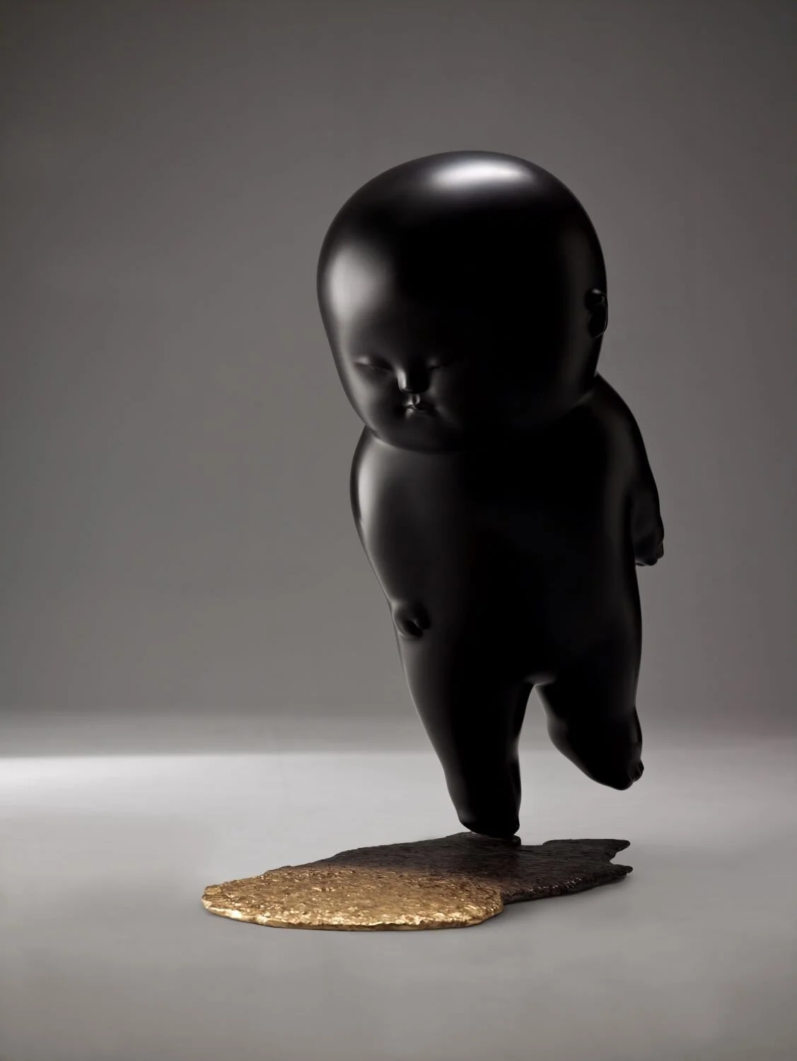 Li Chen, Flickering Moonlight, 2009, bronze, 52 x 48 x 23cm, edition of 8. Image courtesy of Art Agenda, S.E.A.
