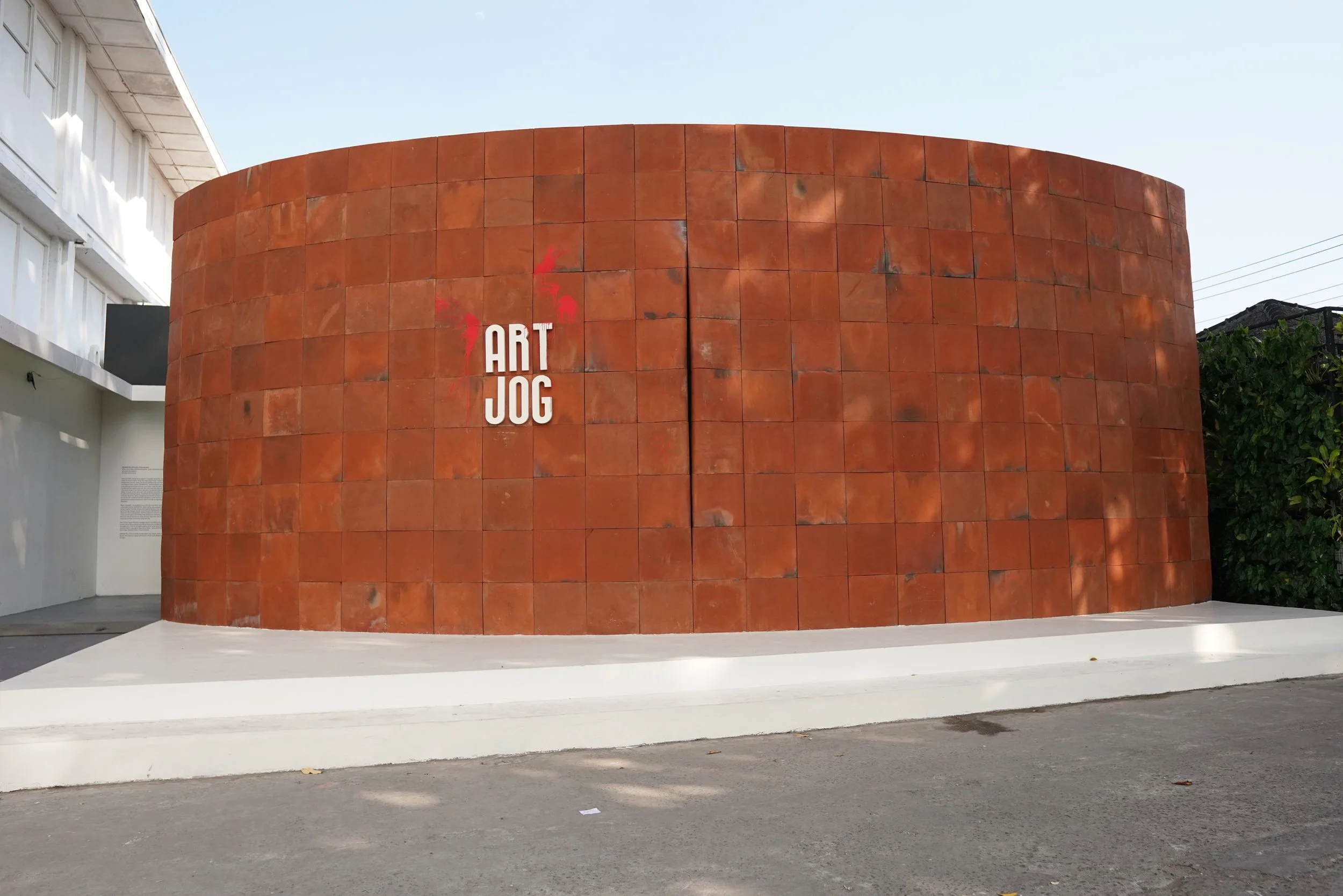 ARTJOG 2026 facade. Image courtesy of artist.
