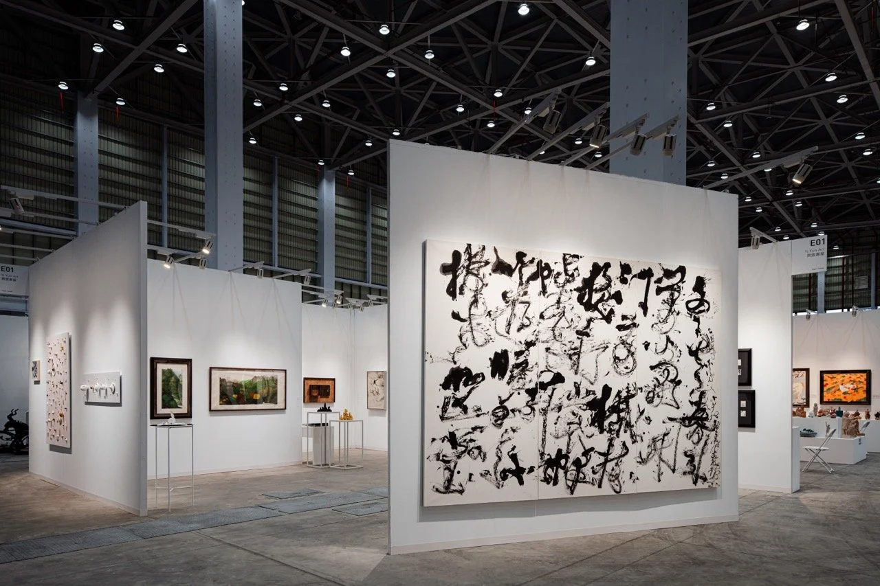 Yi Yun Art booth at ART TAICHUNG 2026. Image courtesy of Taiwan Art Gallery Association.