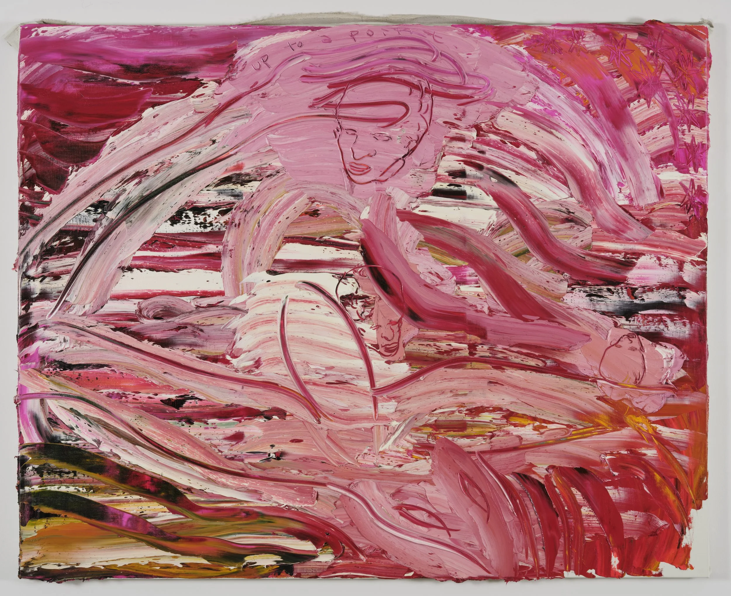 Kawauchi Rikako, Up to a Point, 2025, oil on canvas, 130.3 x 162cm. Image courtesy of the artist and Gana Art.