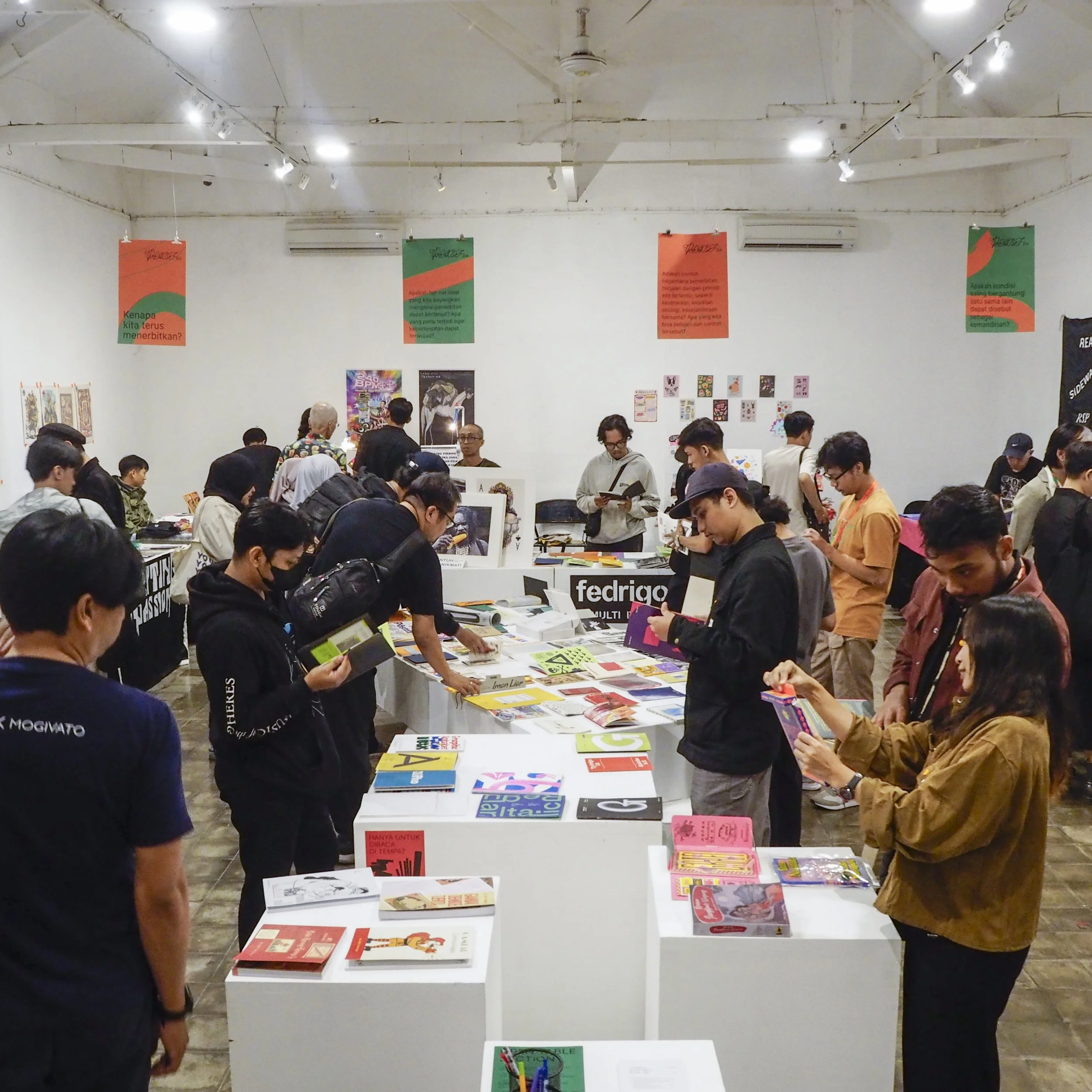 Yogyakarta Art Book Fair 2024. Image courtesy of YKABF.