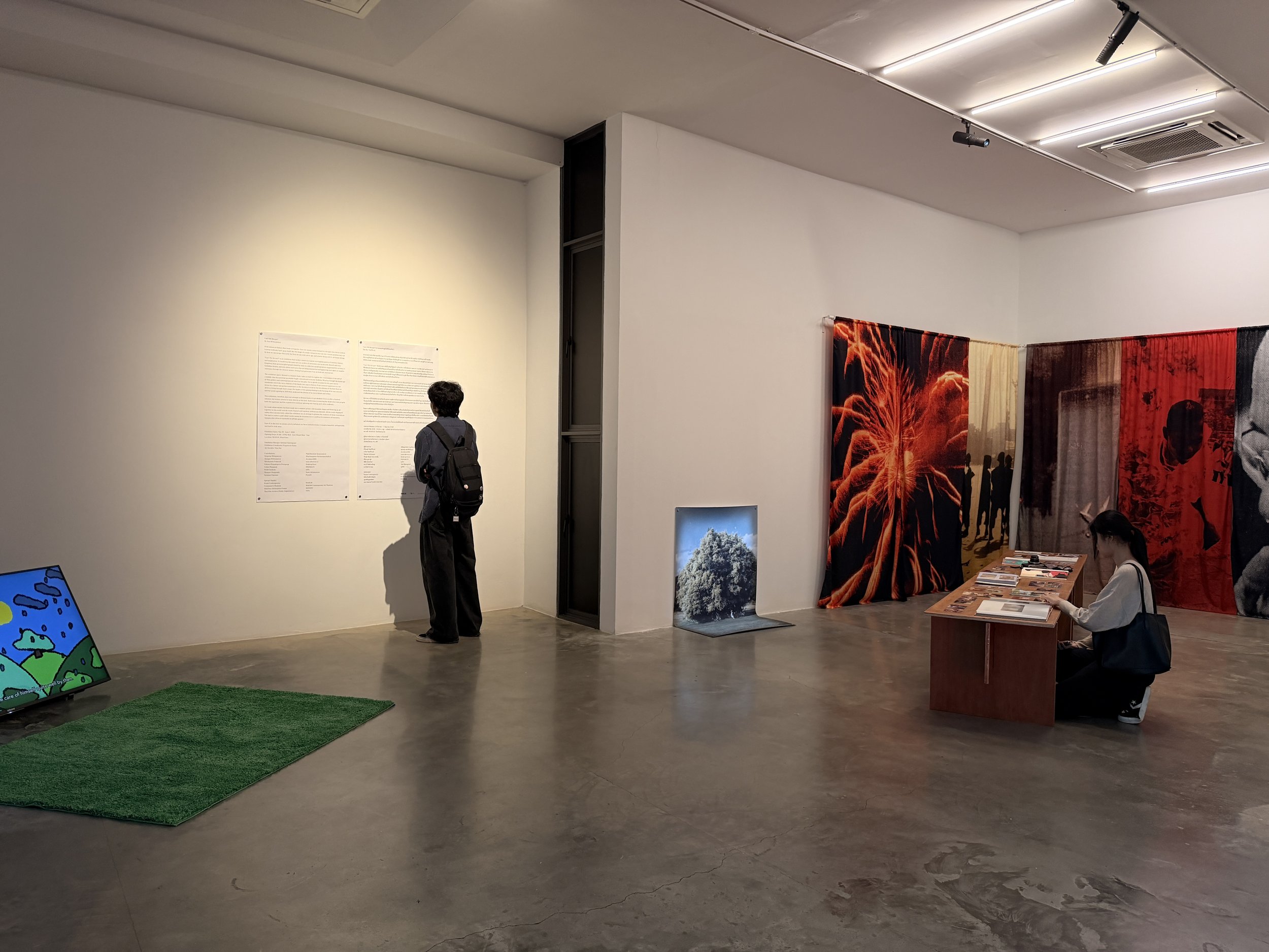 Installation view of Can’t We Recant? at MAIELIE. Image courtesy of MAIELIE.