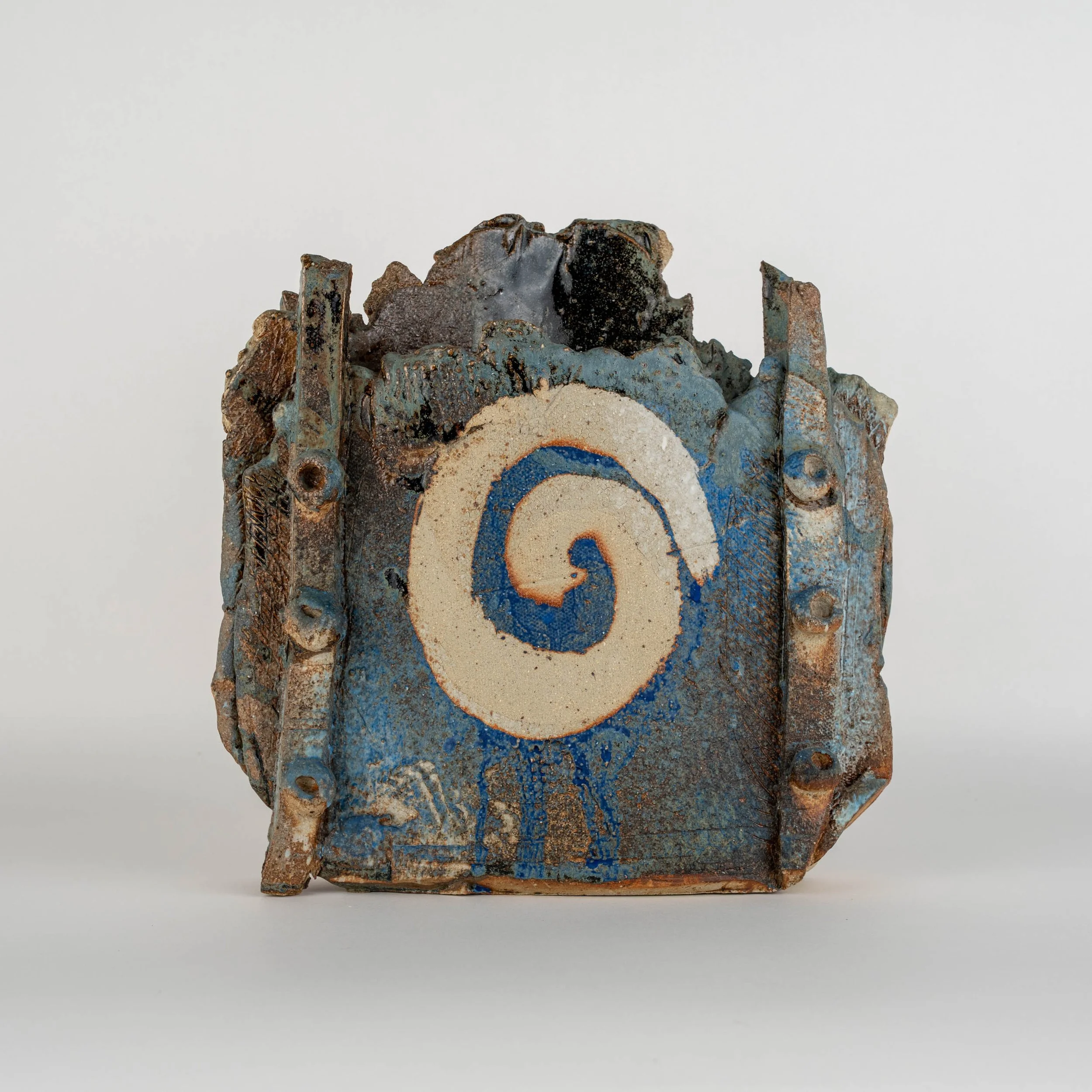 Iskandar Jalil, Imperfect, stoneware,  28 x 28 x 8cm. Estimate USD6,000 - 9,000.