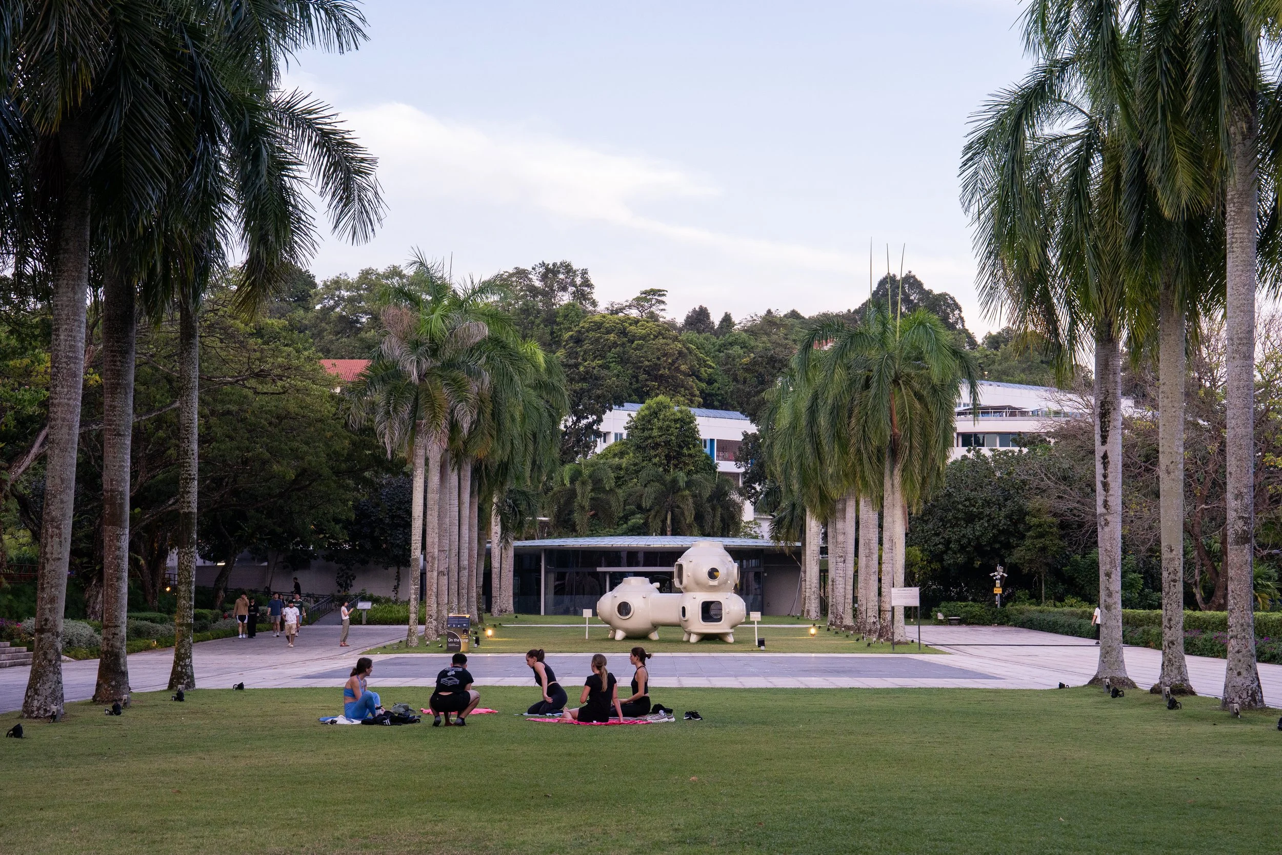 Installation view of Cosmos of Nostalgia, Torlarp Larpjaroensook, 2025. Image courtesy of NTU Museum.