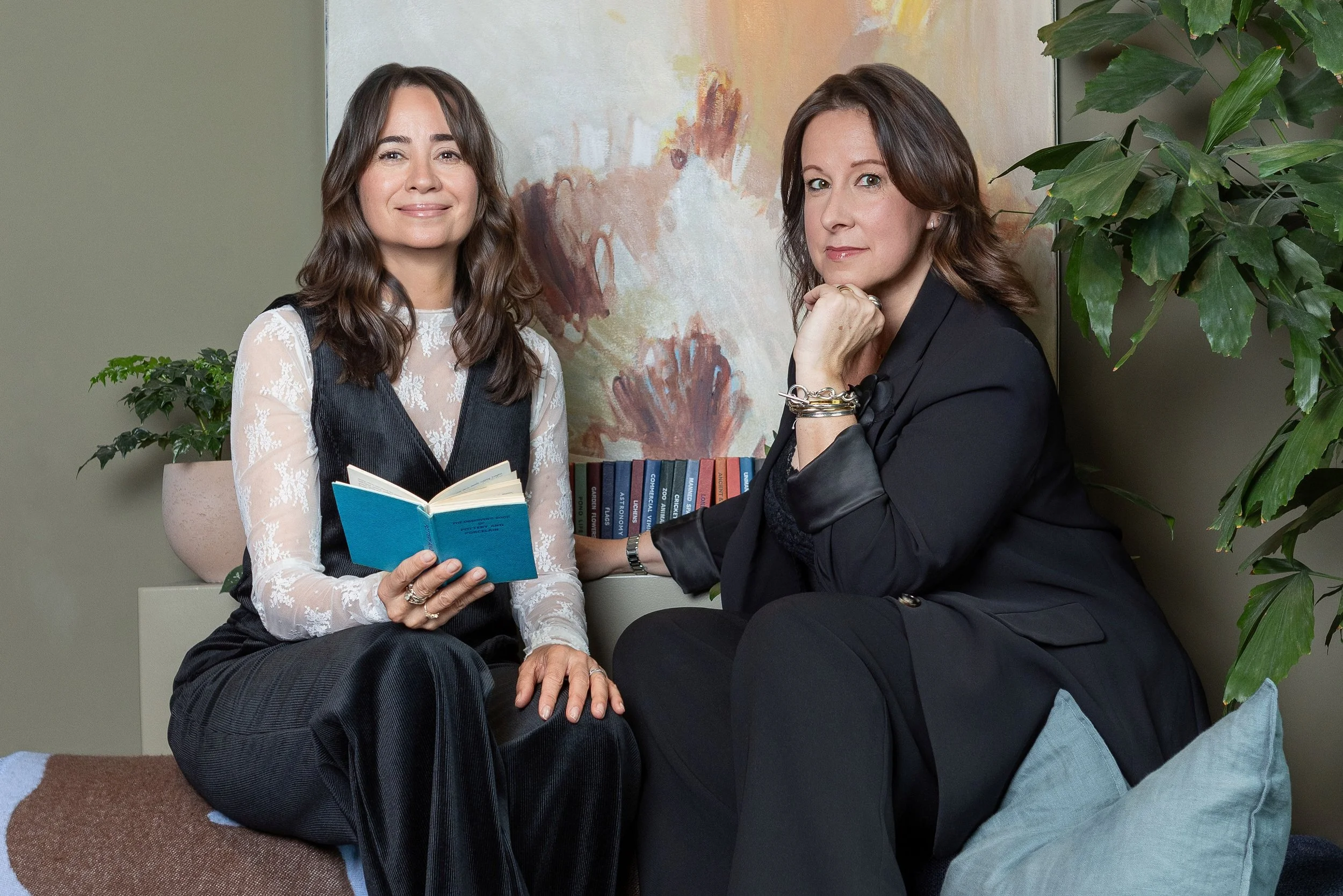 AWDB founders Tanya Amador and Sofia Coombe, London, 2026. Image courtesy of Studio Mila. All Rights Reserved.