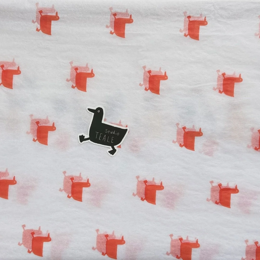 It was very exciting to send off an order in our lovely new packaging the other day - absolutely delighted with these little ducks&hellip;

@noissueco did a great job with the printing!

#packaging #stickers #ducks #designers #artist #artistsoninstag