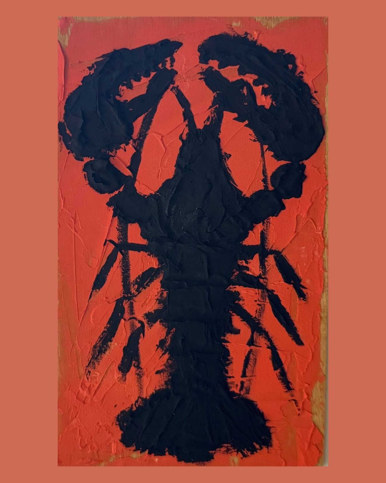 LOBSTER II

This painting measures about 10cm high, would be perfect in a little nook somewhere. Loving the paint texture and the contrasting colours. 

#lobster #painting #artist #artistofinstagram #makers #makersofinstagram #acrylic #tinypainting