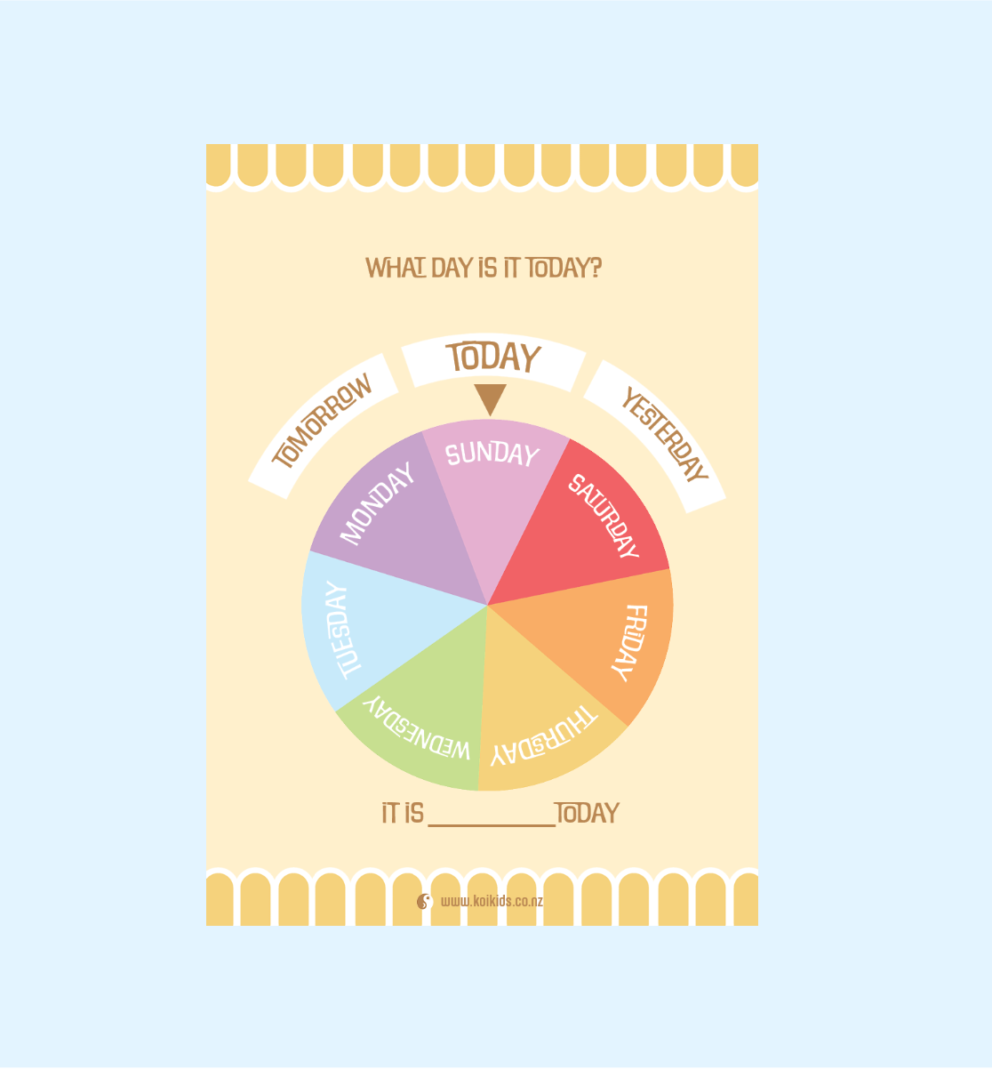 My week - Yellow