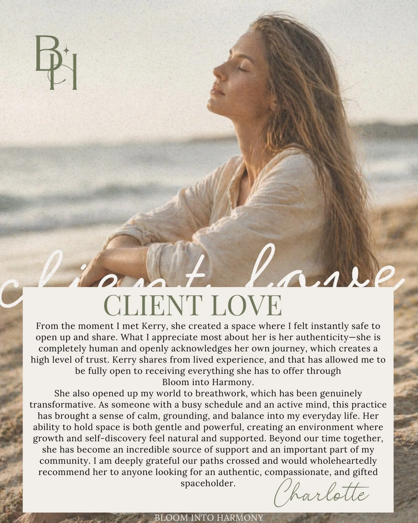 There is nothing more powerful than a woman finding her way back to herself. 🤍 

Thank you for trusting me to walk beside you on your journey. Moments like these remind me why I love this work so deeply. 🌿

✨ if you&rsquo;re feeling disconnected fr