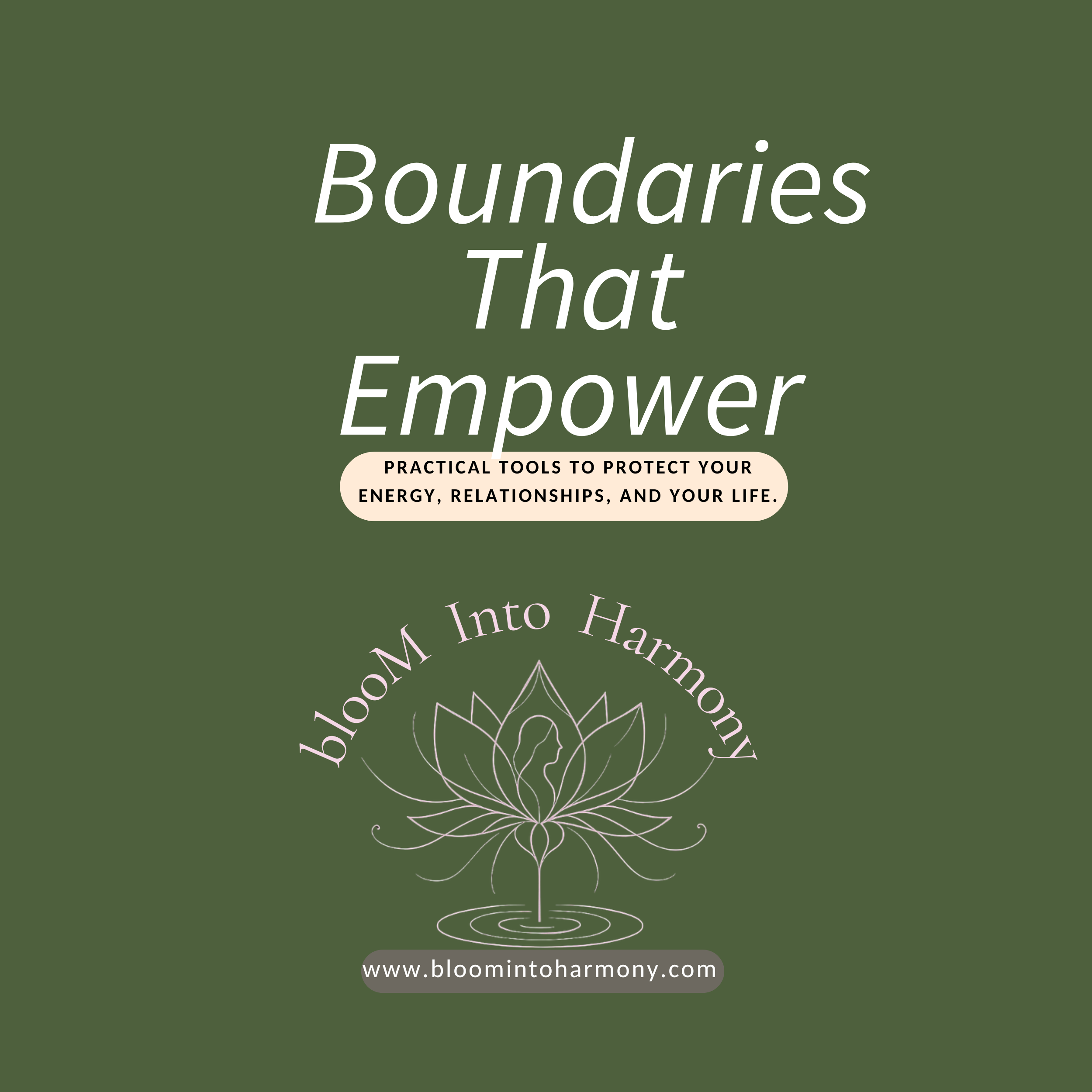 Boundaries That Empower