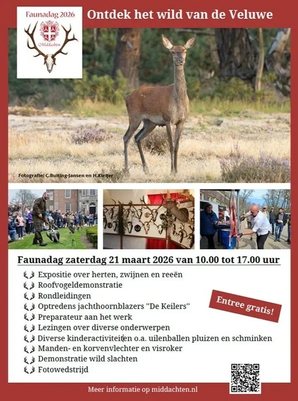 Vereniging Edelhert Faunadag 2026