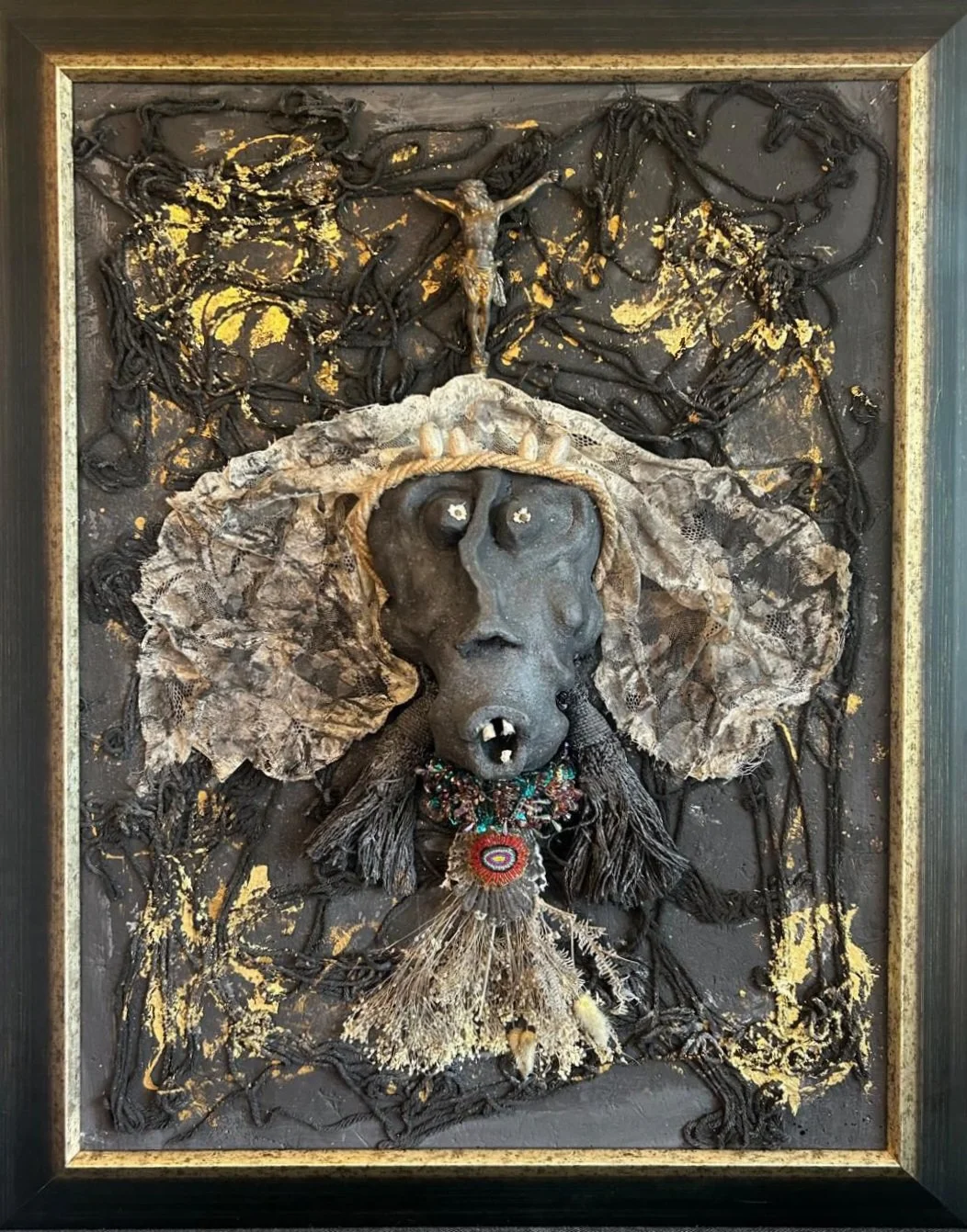 La Mariée, 2025, 80 x 60 cm, technique mixte