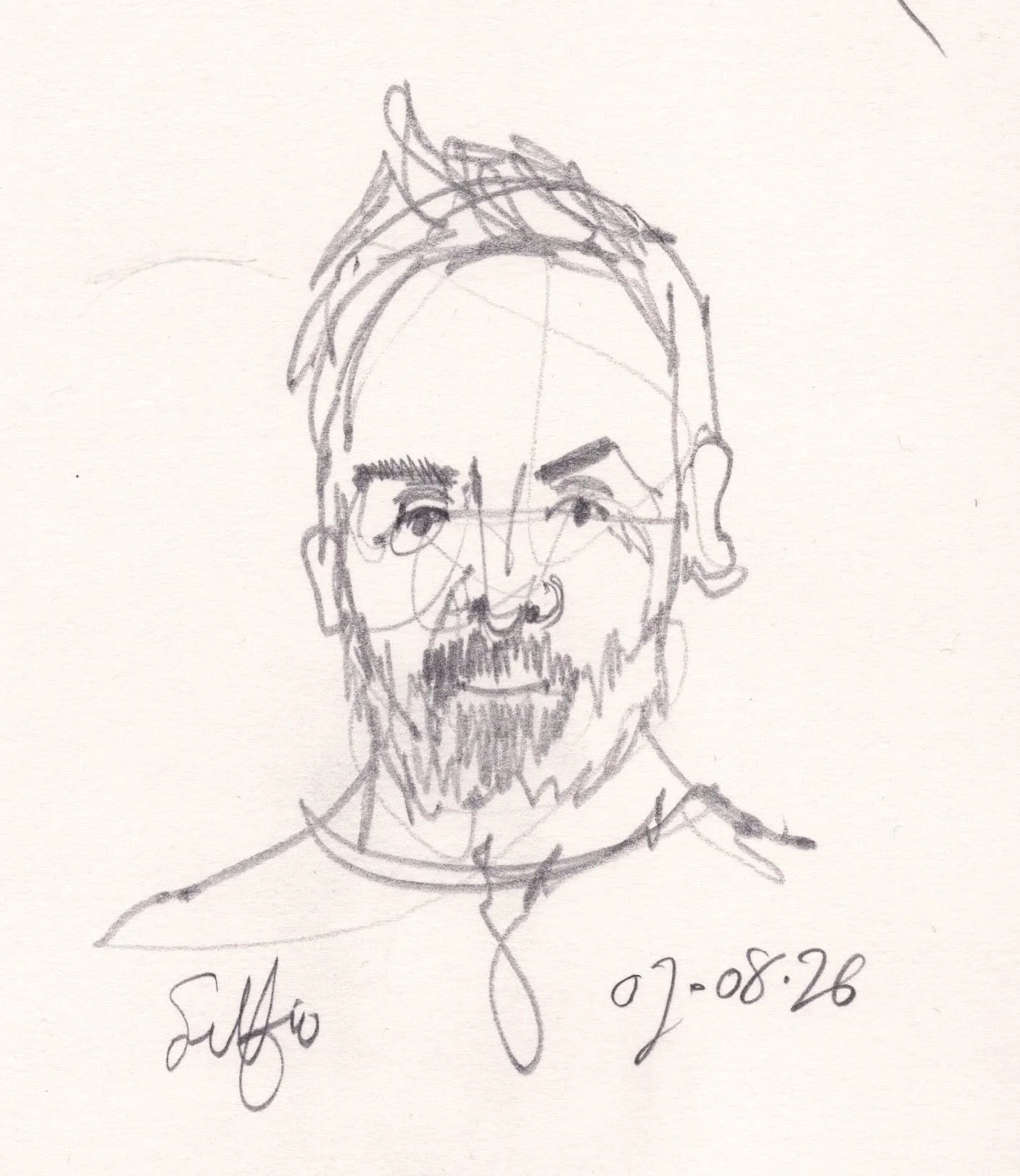 Pencil Drawing of myself