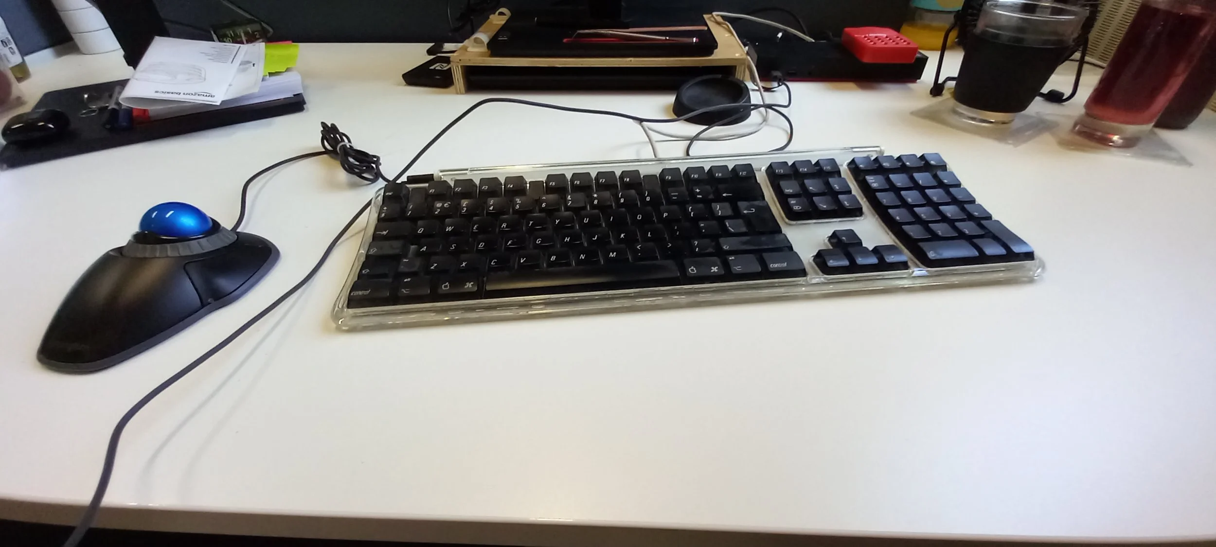 Photo of work desk