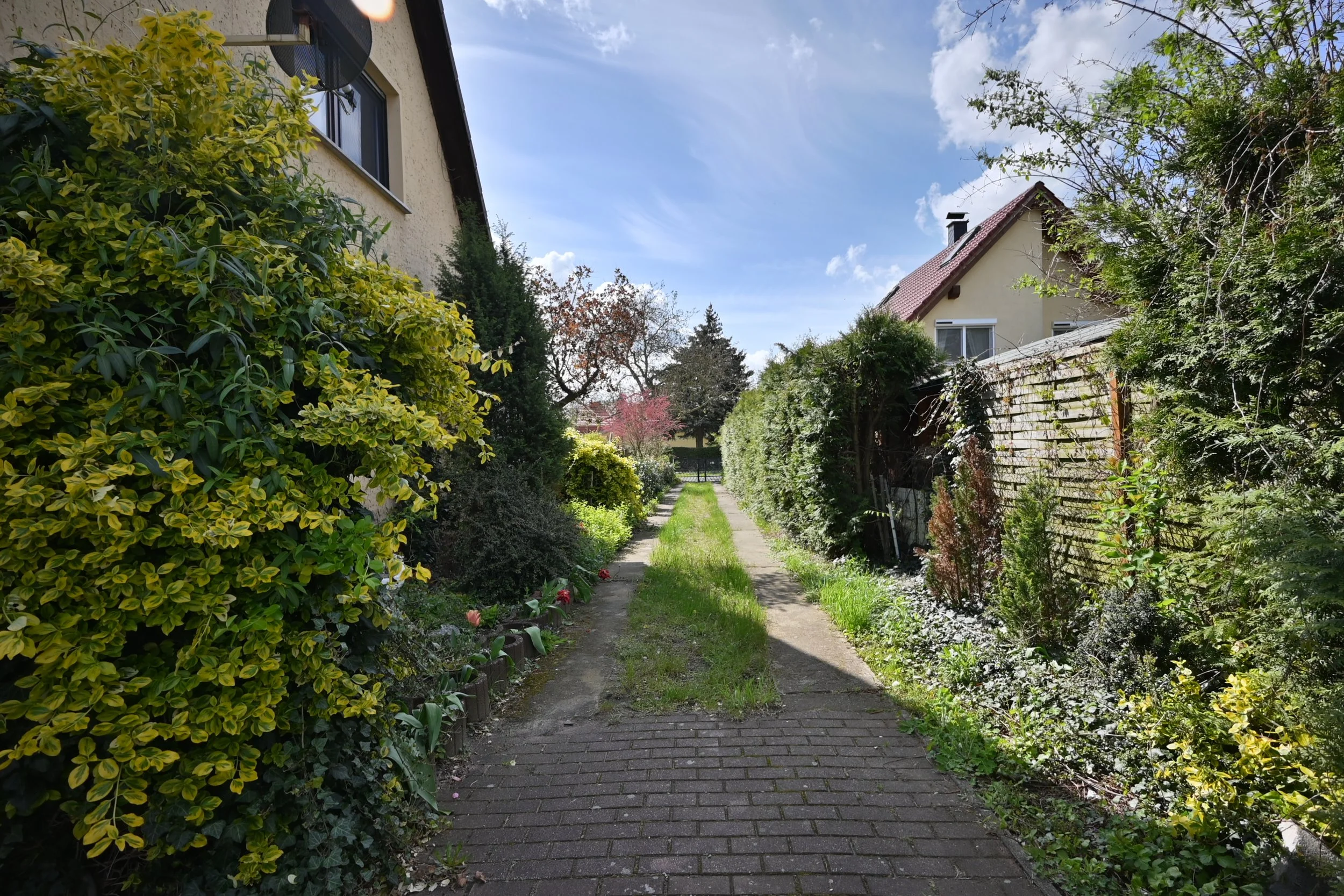 Außenbereich vor der Renovierung