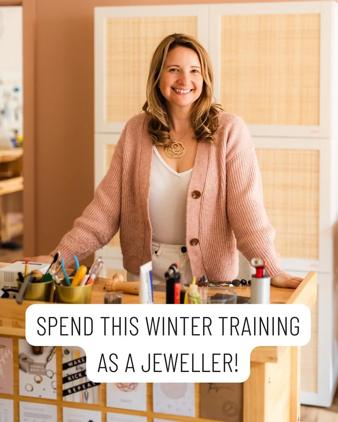 Hey jewellers ❄️

Feeling a bit daunted by the darker winter months? I have just the thing to make this season a total joy&hellip;

Winter is the perfect excuse to really get stuck into something creative. Our Winter Intensive Diplomas in Brighton ar