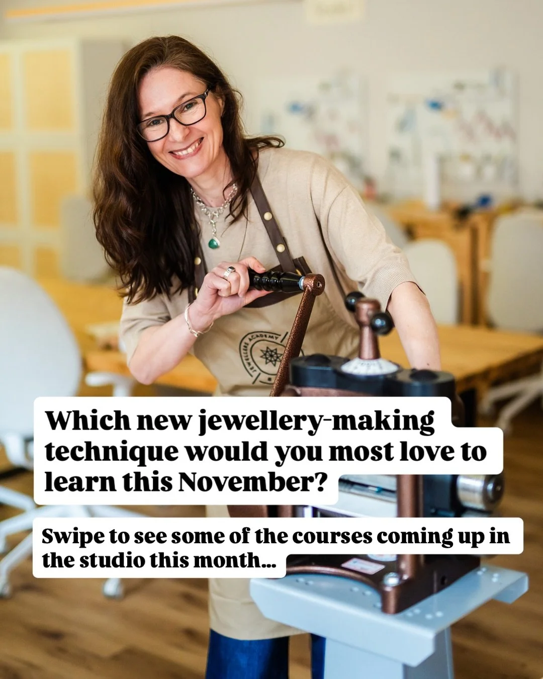 Hey jewellers 💫

November in Brighton is one of my favourite times &mdash; crisp sea air, quieter streets, and the cosiest vibe in the studio. It&rsquo;s the perfect moment to slow down, make something with your hands, and soak up a bit of creative 