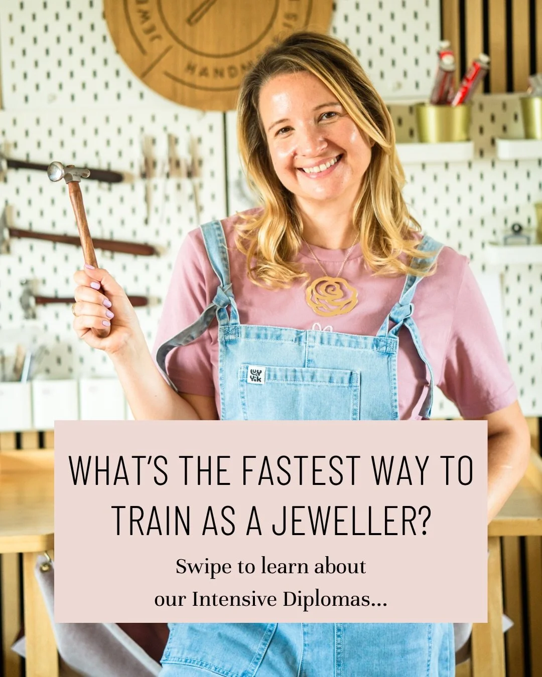 Hey jewellers ✨

If you&rsquo;ve been thinking about becoming a jeweller&hellip; this is your moment! 💍

This summer we&rsquo;re running intensive versions of our Diplomas ☀️

It&rsquo;s the same content as our year-long Diplomas, just condensed int