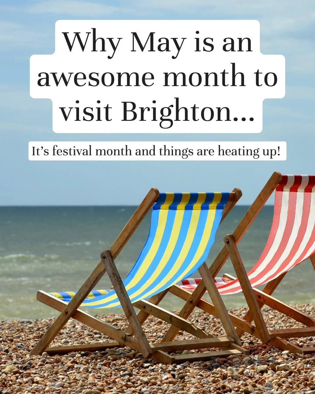 Hey jewellers,

If you needed an excuse to come to Brighton&hellip; this is it ☀️

May is one of my favourite times here. The city feels so alive. There&rsquo;s art in people&rsquo;s homes, music spilling out of venues, colourful parades&hellip; and 