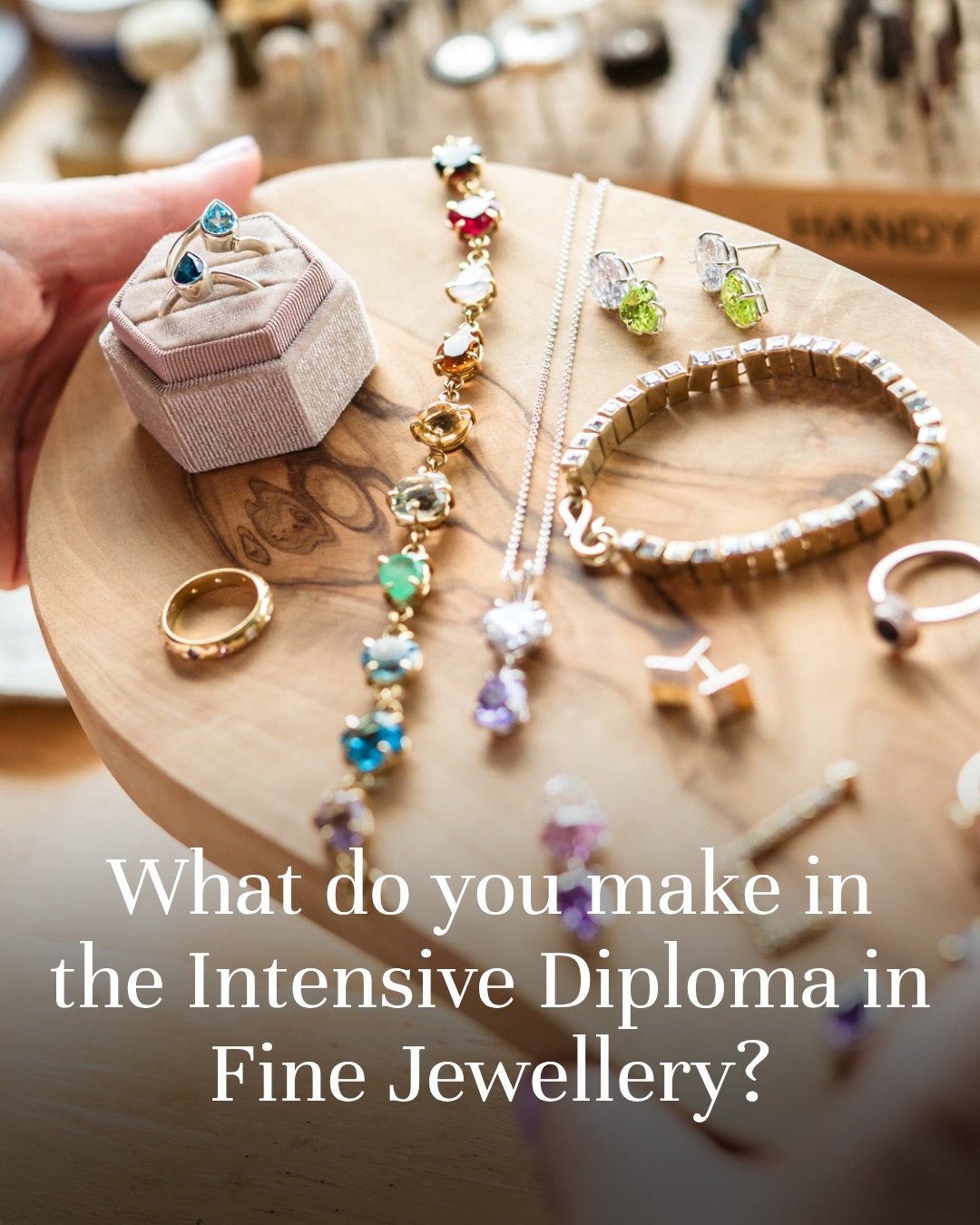 If you&rsquo;ve ever wondered what you&rsquo;ll actually make on our Intensive Diploma in Fine Jewellery, this carousel is for you... 💎

We&rsquo;ve packed this programme full of projects that I genuinely believe will transform your jewellery making