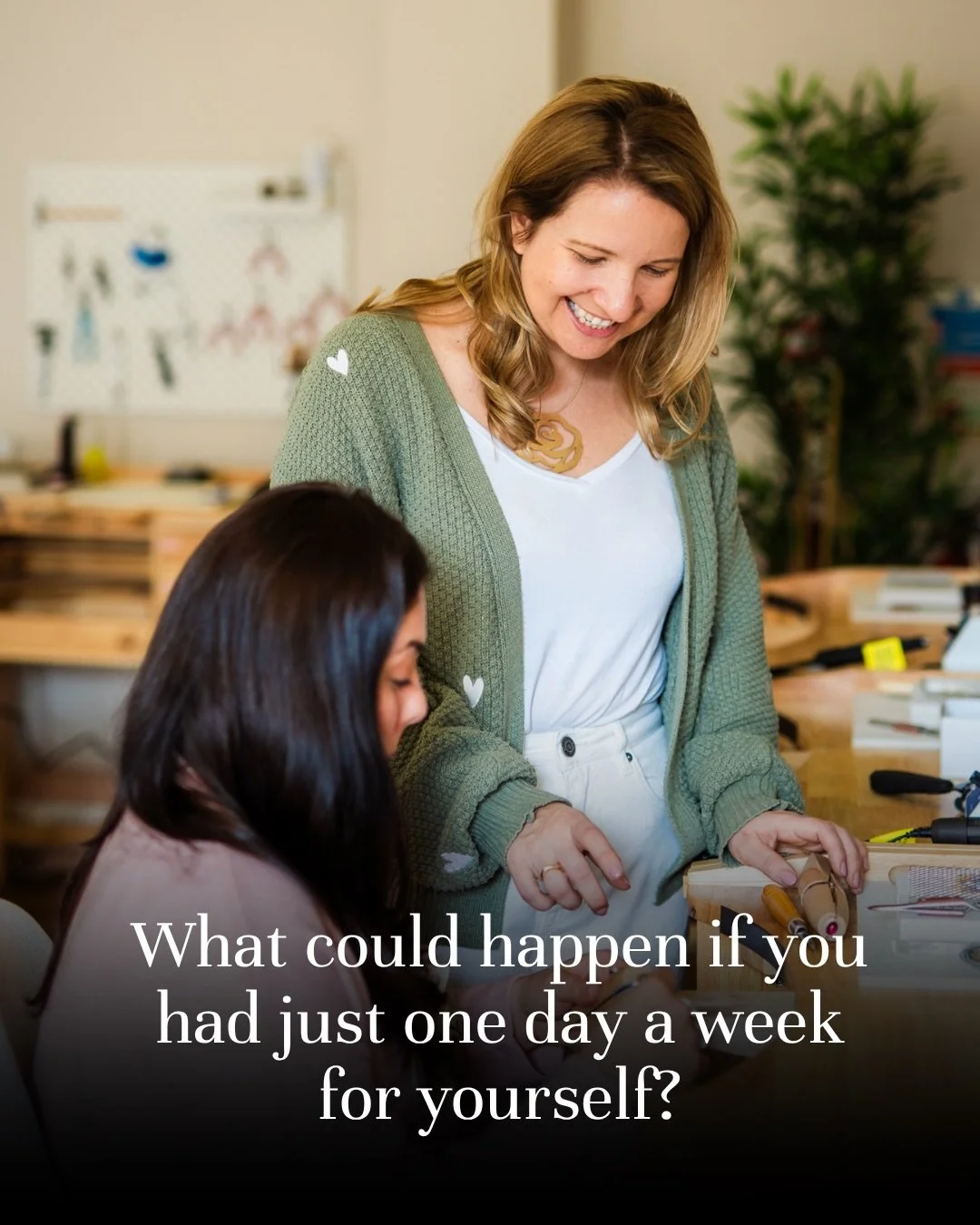 Hey jewellers ✨

Finding time for yourself can feel like one of the hardest things.

There&rsquo;s always something else that needs doing. Work, family, life admin... somehow the weeks fill up before you&rsquo;ve had a chance to sit down and make.

T