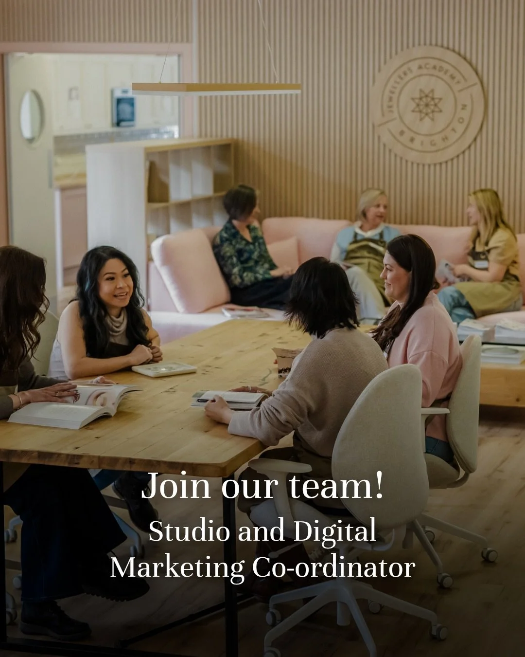 📣 We&rsquo;re hiring! 📣

We&rsquo;re looking for a friendly, organised and creative person to join our team at Jewellers Academy Brighton as our Studio &amp; Digital Marketing Coordinator. ✨

It&rsquo;s a lovely, varied role, combining digital mark