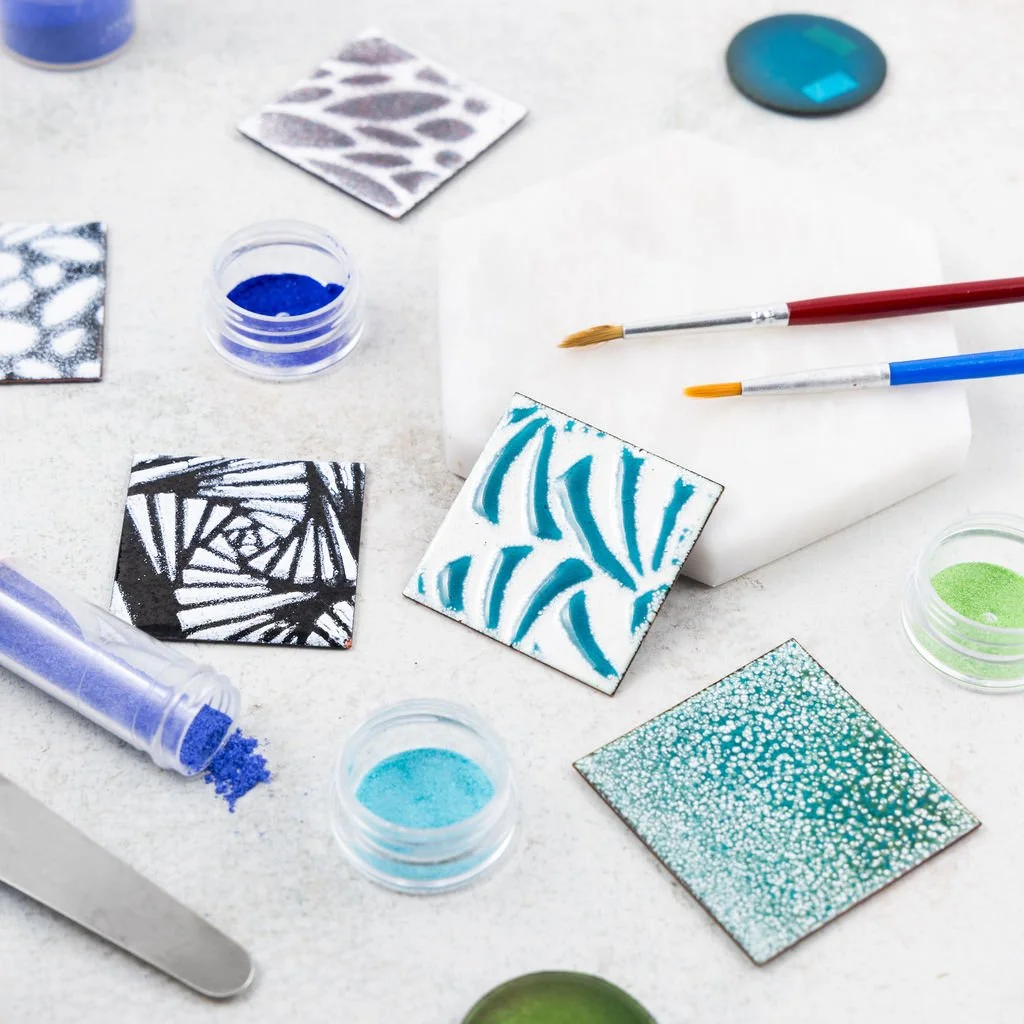 Enamelling Level 1: Dry Sifting Techniques