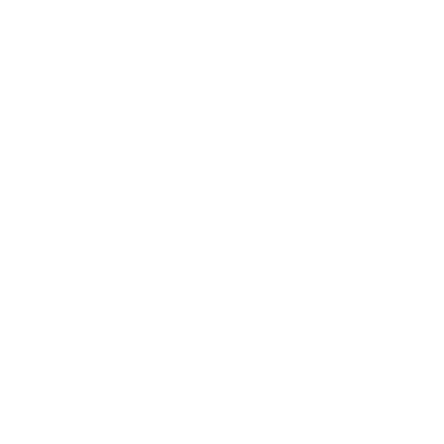 Ícone branco do Facebook em fundo preto.