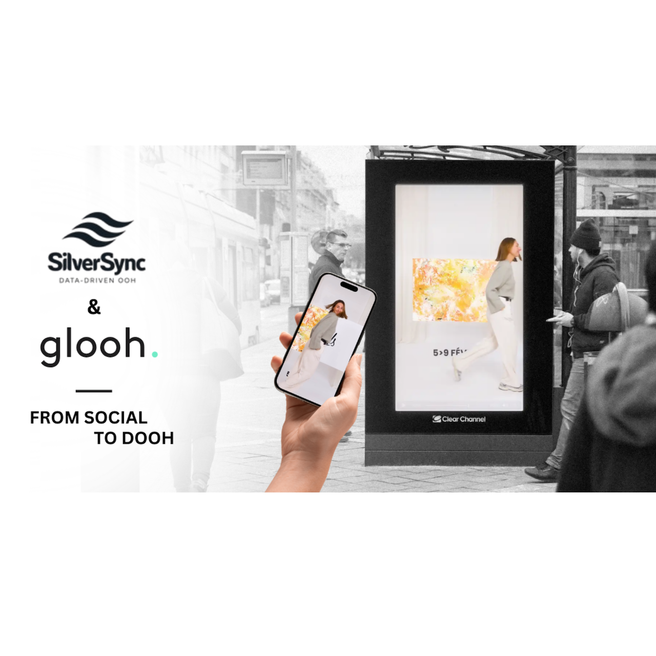 Silverflow OOH partners with glooh. to connect social media and DOOH across Europe &amp; The US