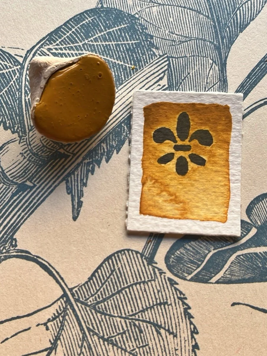 Pastilla individual Ocre