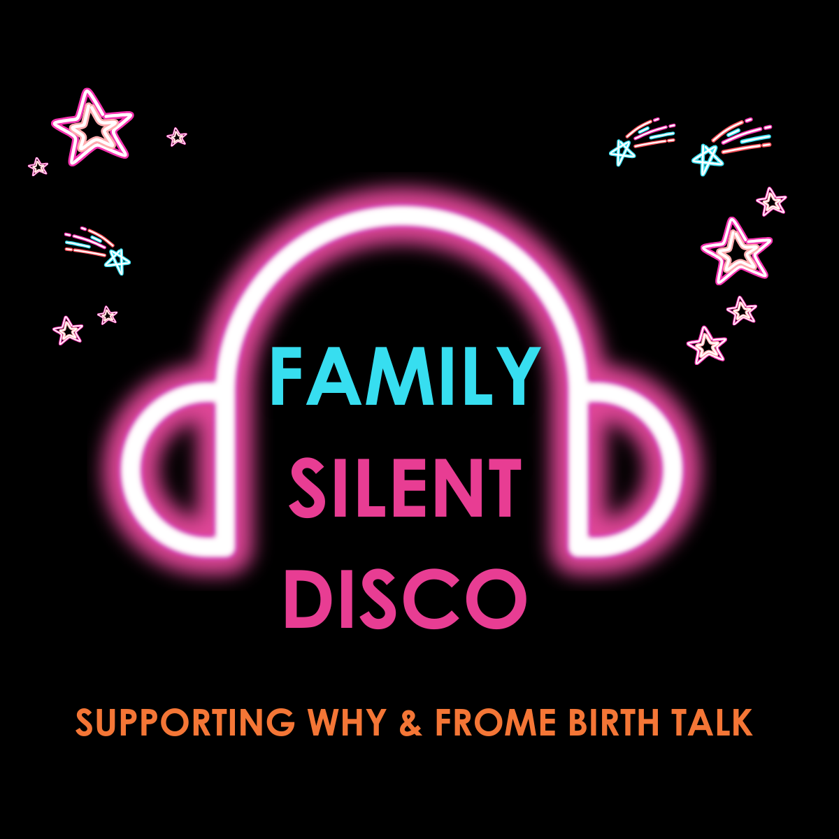 Charity Silent Disco For Families