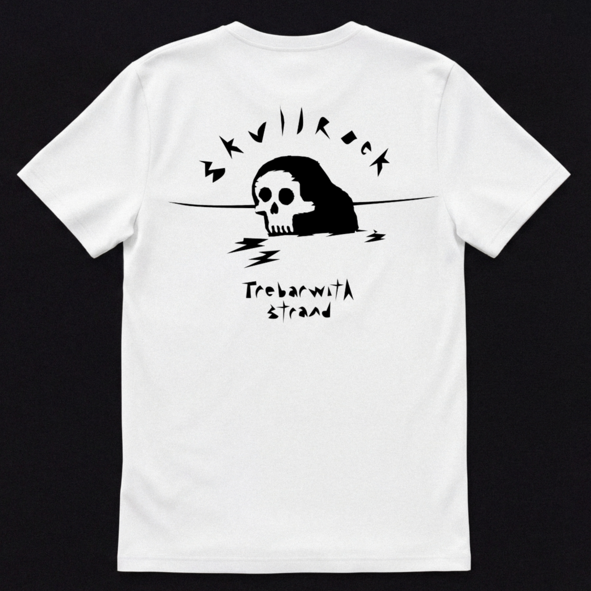 Skullrock t-shirt (black / white)