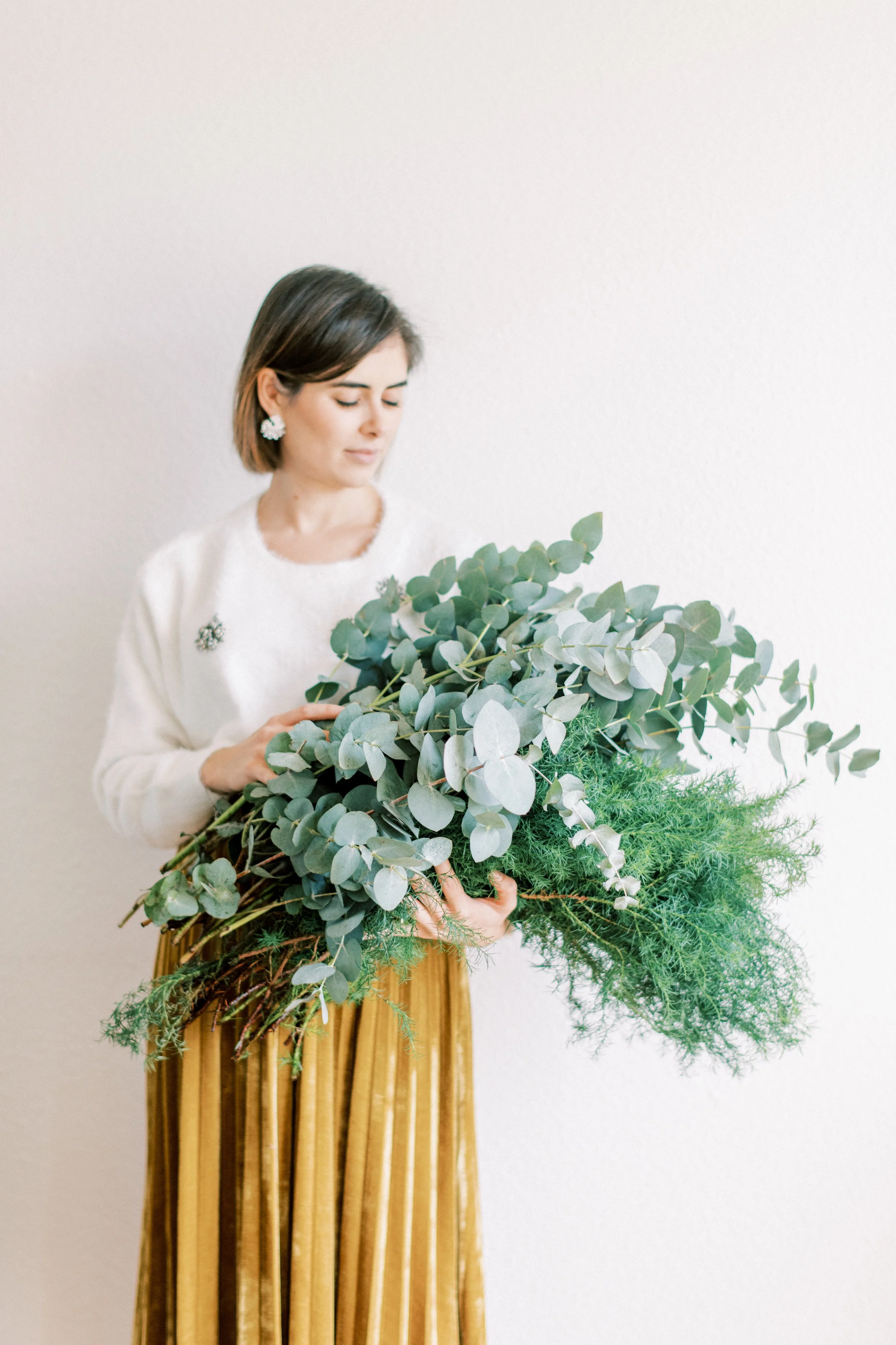 Christmas decoration for Wreath workshop in Geneva