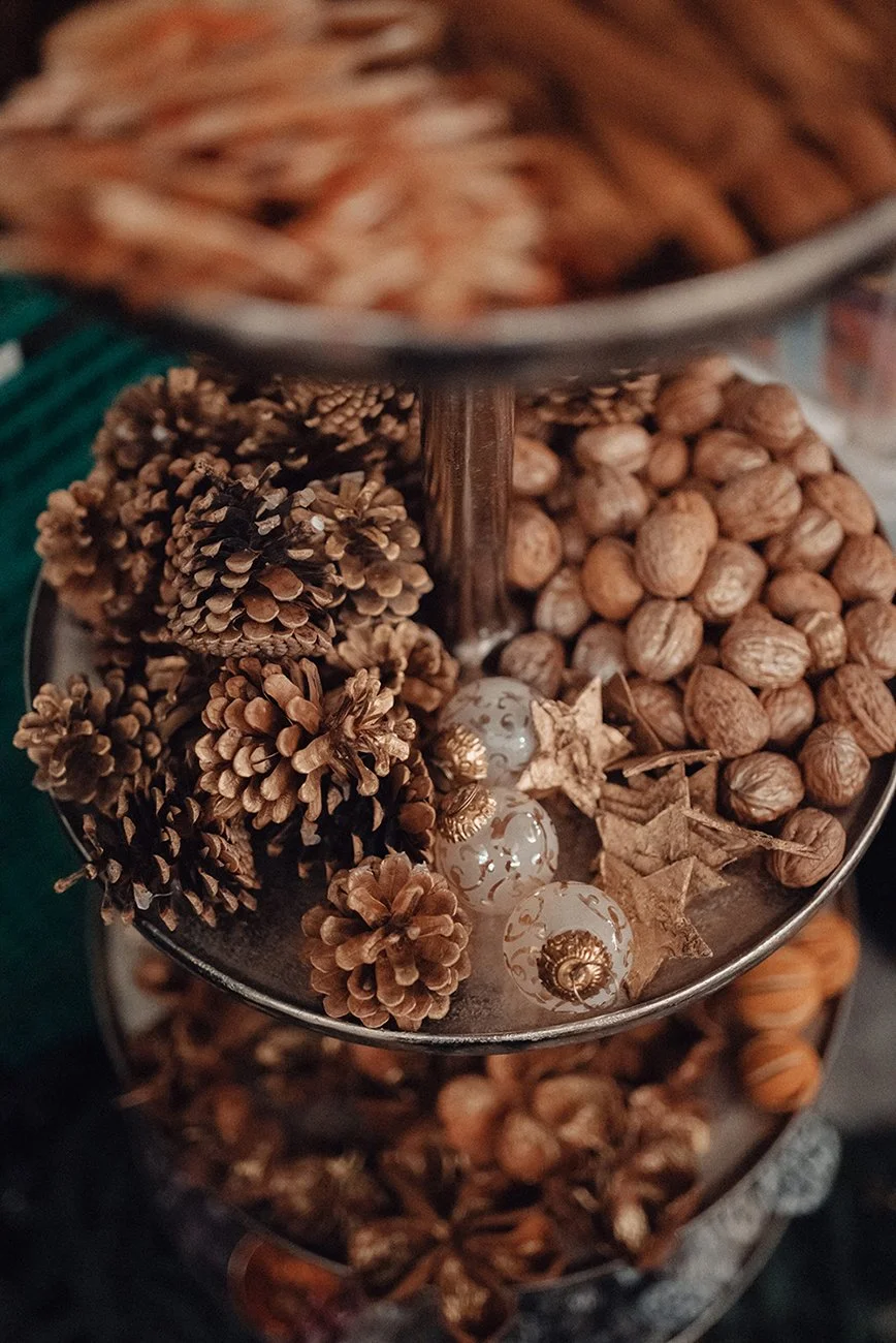 Christmas decoration for Wreath workshop in Geneva