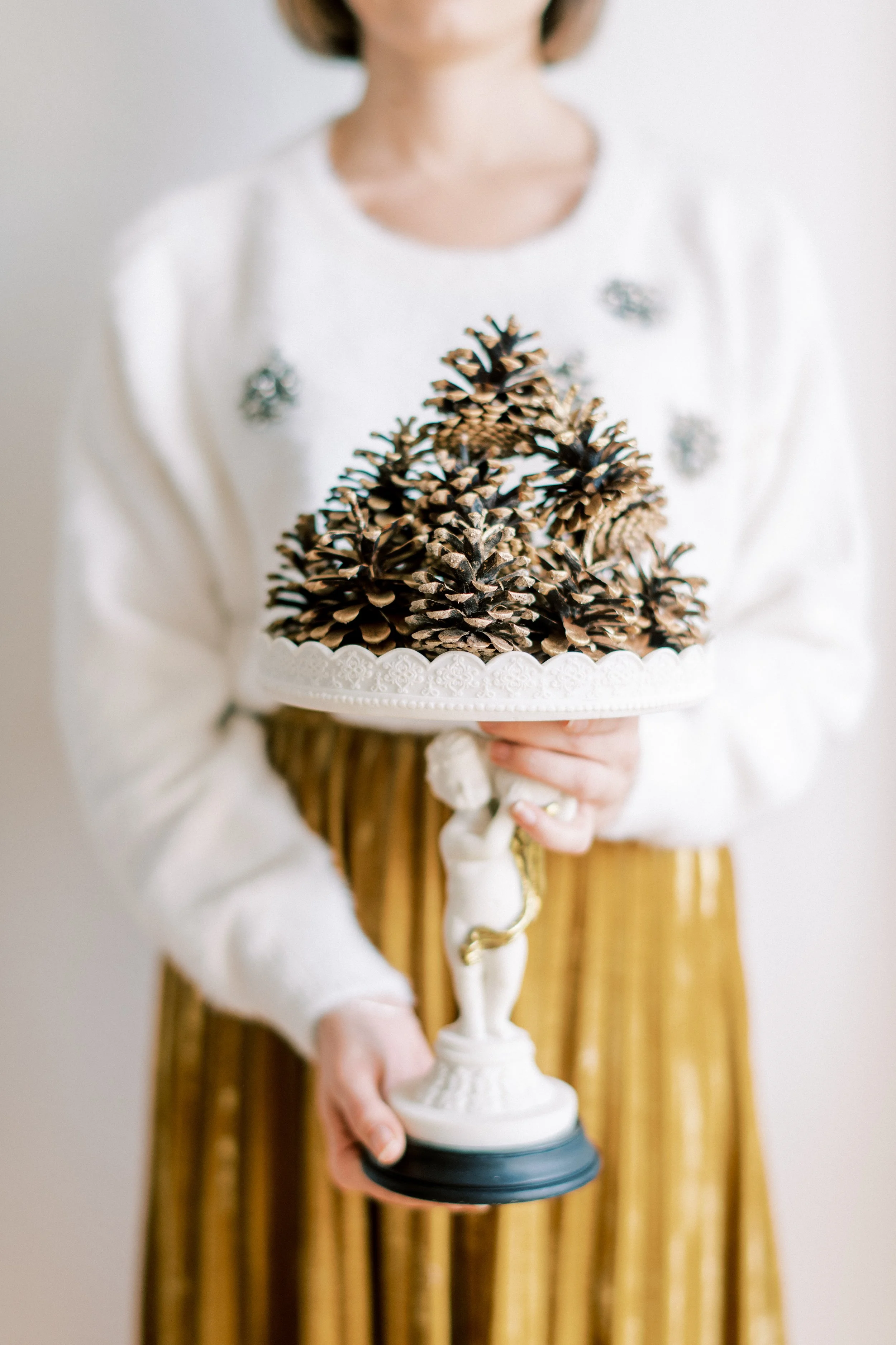 Christmas decoration for Wreath workshop in Geneva
