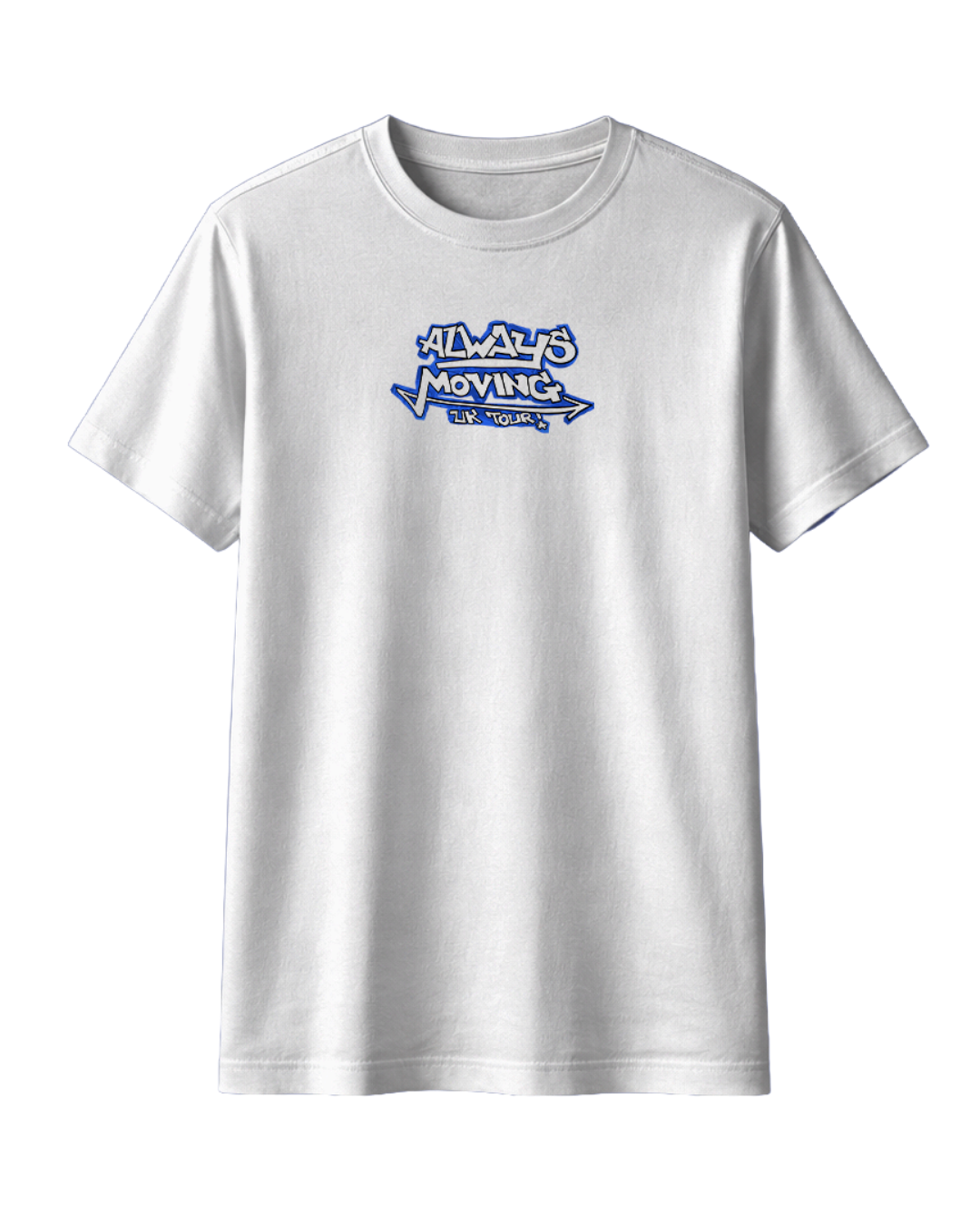 BexBlu & Paul Stephan "ALWAYS MOVING" TEE PRE ORDER