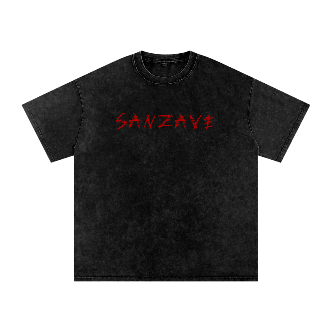 Marc Laurent Snow Washed Oversized Cotton T-Shirt