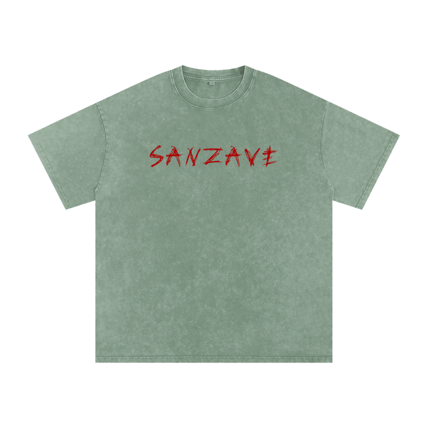 Marc Laurent Snow Washed Oversized Cotton T-Shirt