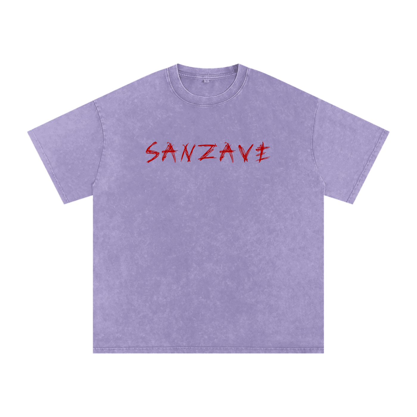 Marc Laurent Snow Washed Oversized Cotton T-Shirt