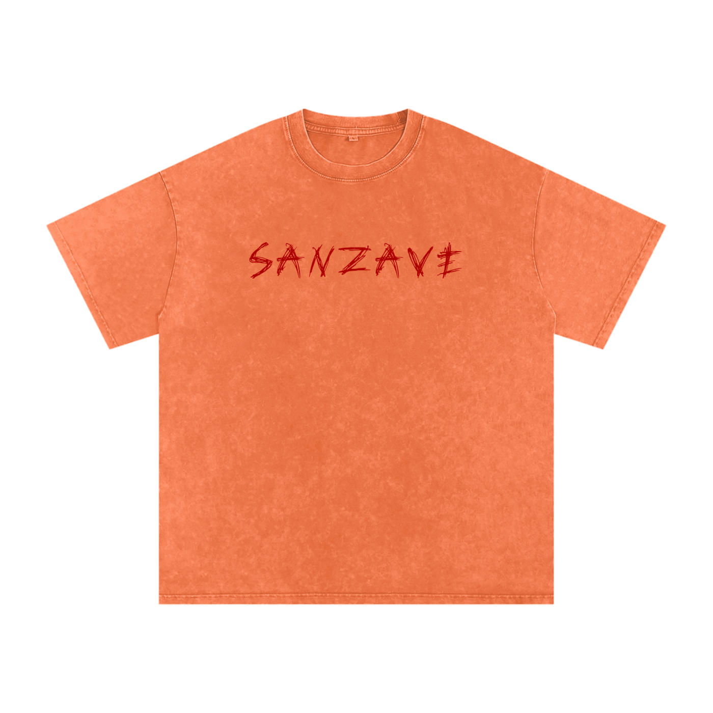Marc Laurent Snow Washed Oversized Cotton T-Shirt