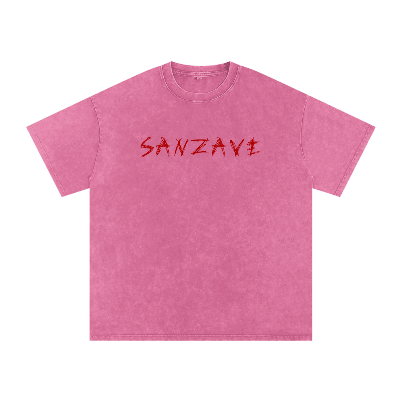 Marc Laurent Snow Washed Oversized Cotton T-Shirt