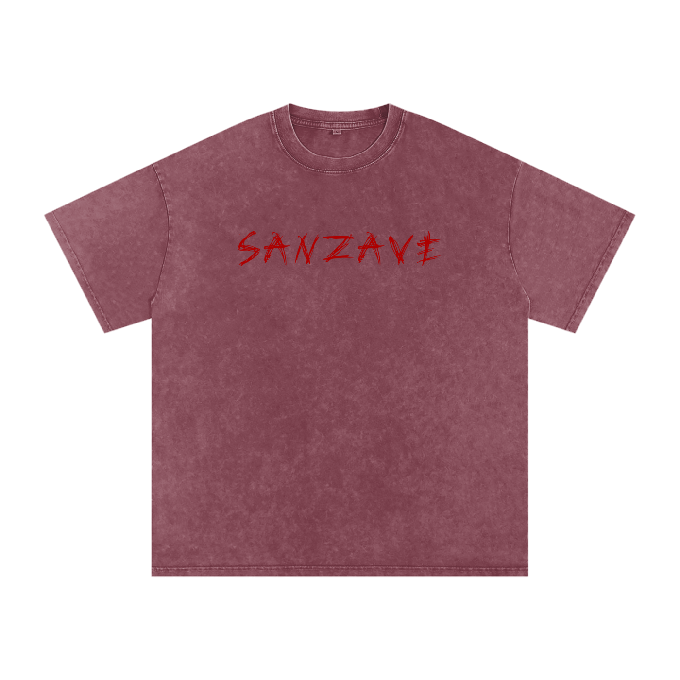 Marc Laurent Snow Washed Oversized Cotton T-Shirt