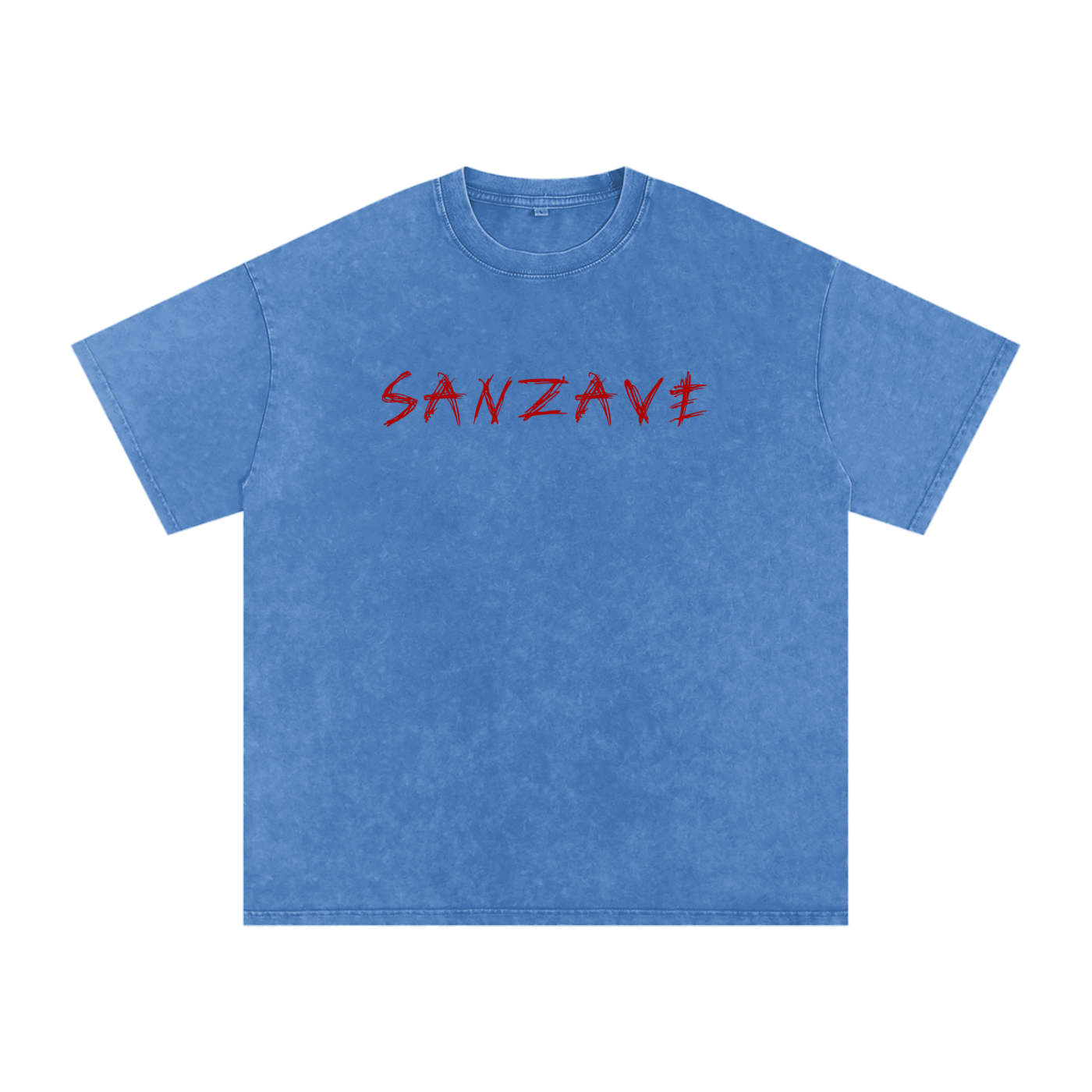 Marc Laurent Snow Washed Oversized Cotton T-Shirt
