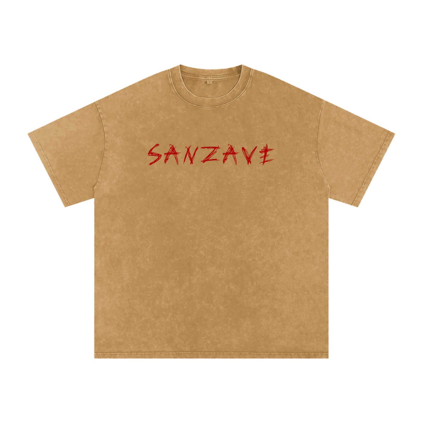 Marc Laurent Snow Washed Oversized Cotton T-Shirt