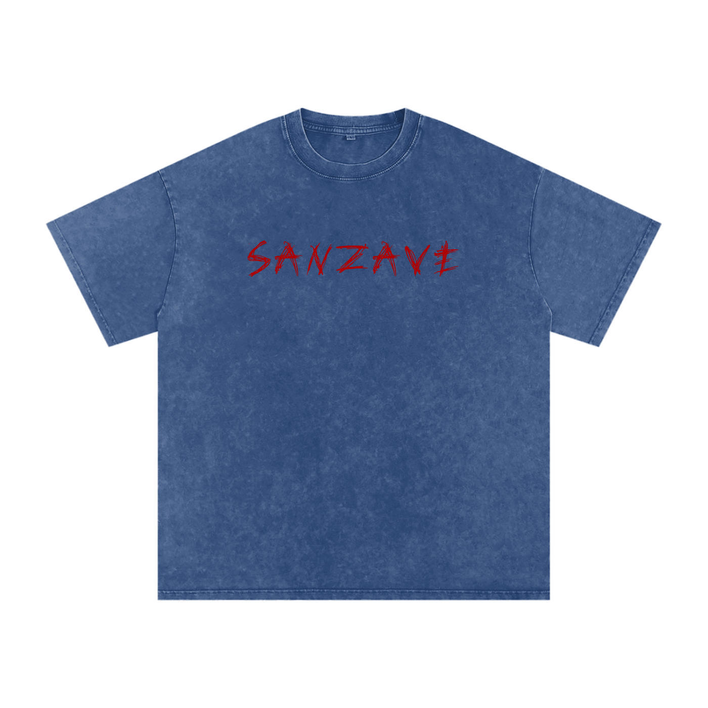 Marc Laurent Snow Washed Oversized Cotton T-Shirt