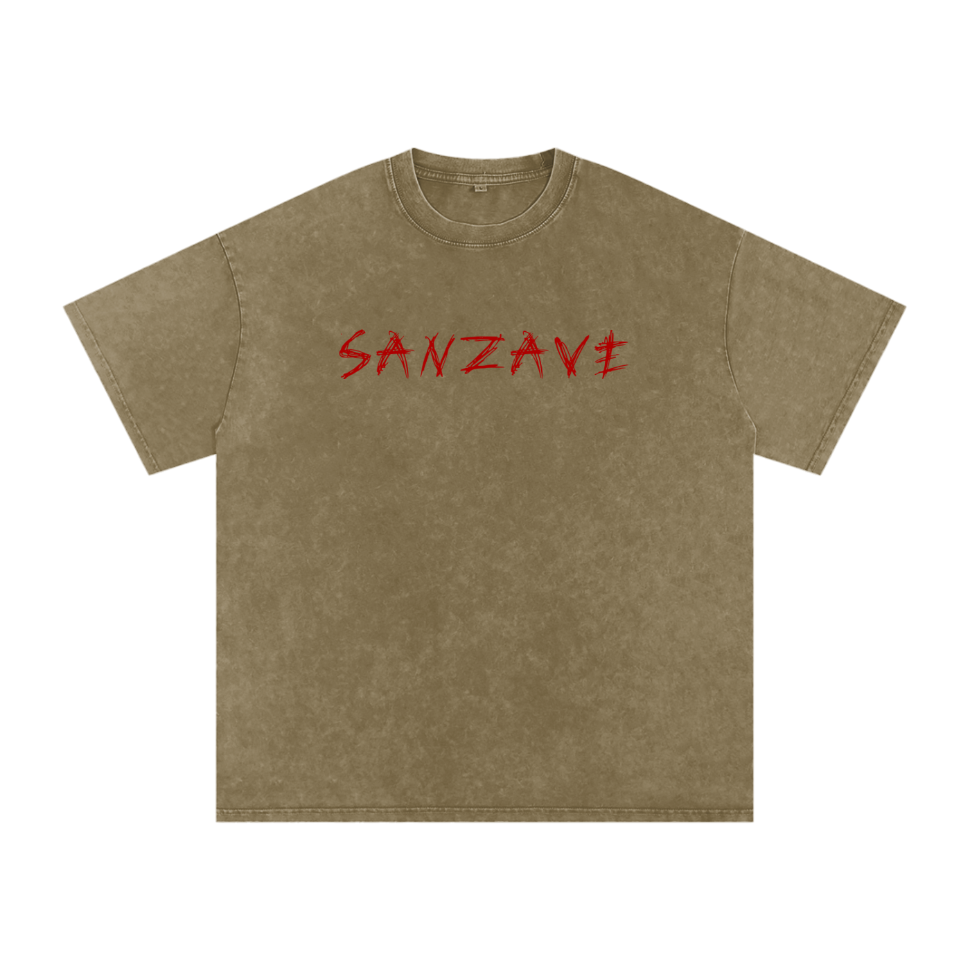 Marc Laurent Snow Washed Oversized Cotton T-Shirt