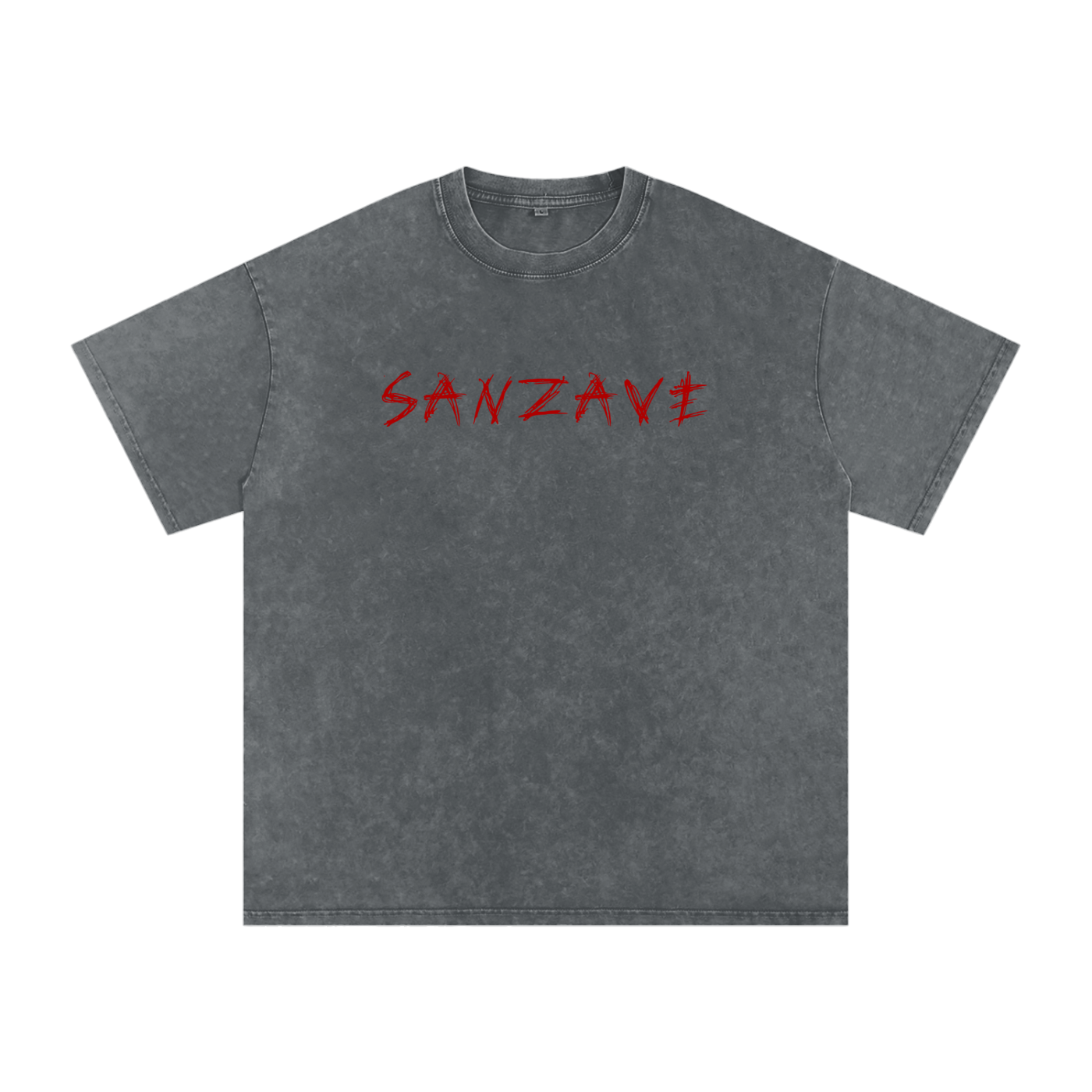 Marc Laurent Snow Washed Oversized Cotton T-Shirt