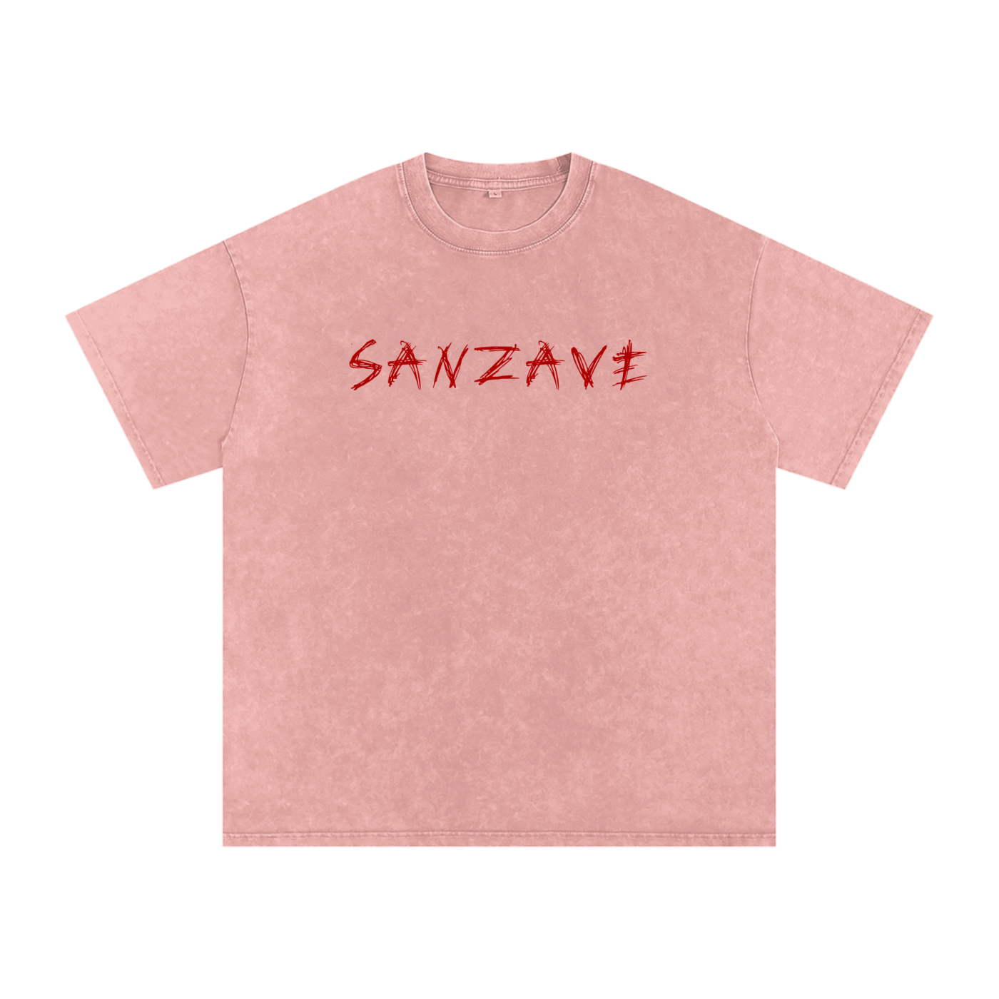Marc Laurent Snow Washed Oversized Cotton T-Shirt